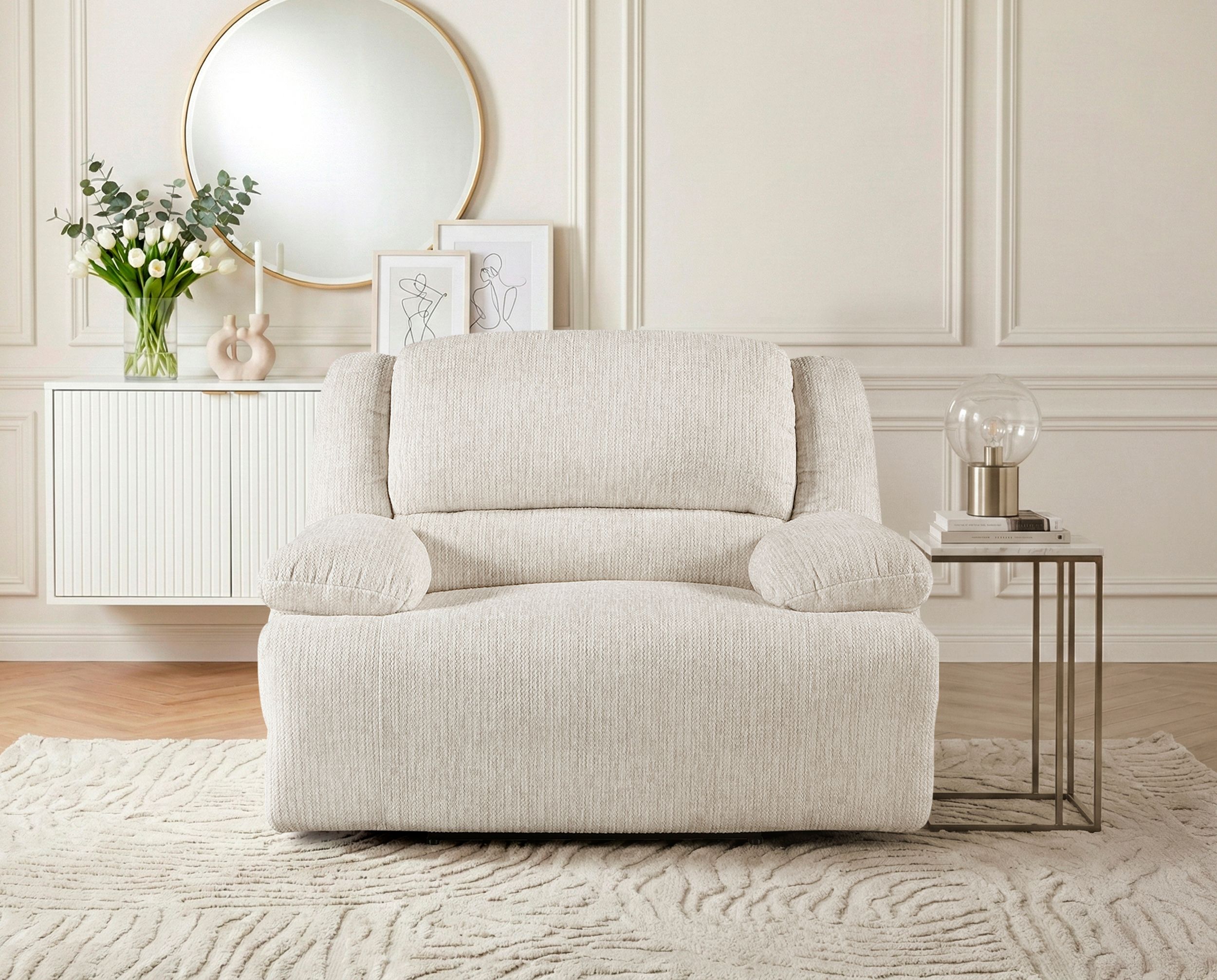 Caliber Microfiber Reclining Chair