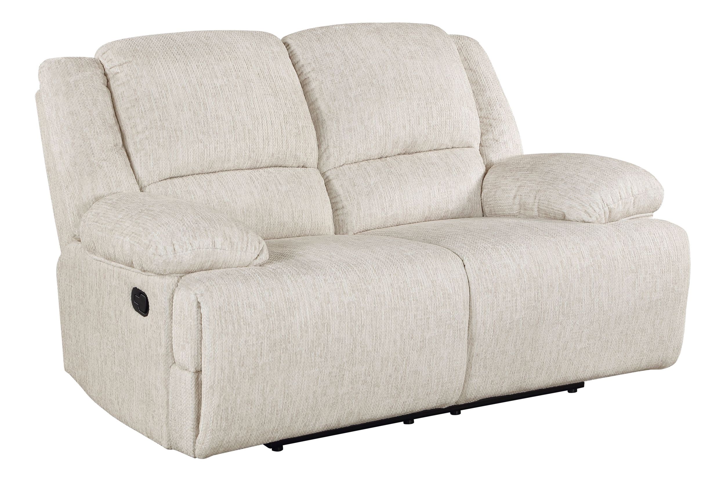Caliber Microfiber Double Reclining Living Room Set
