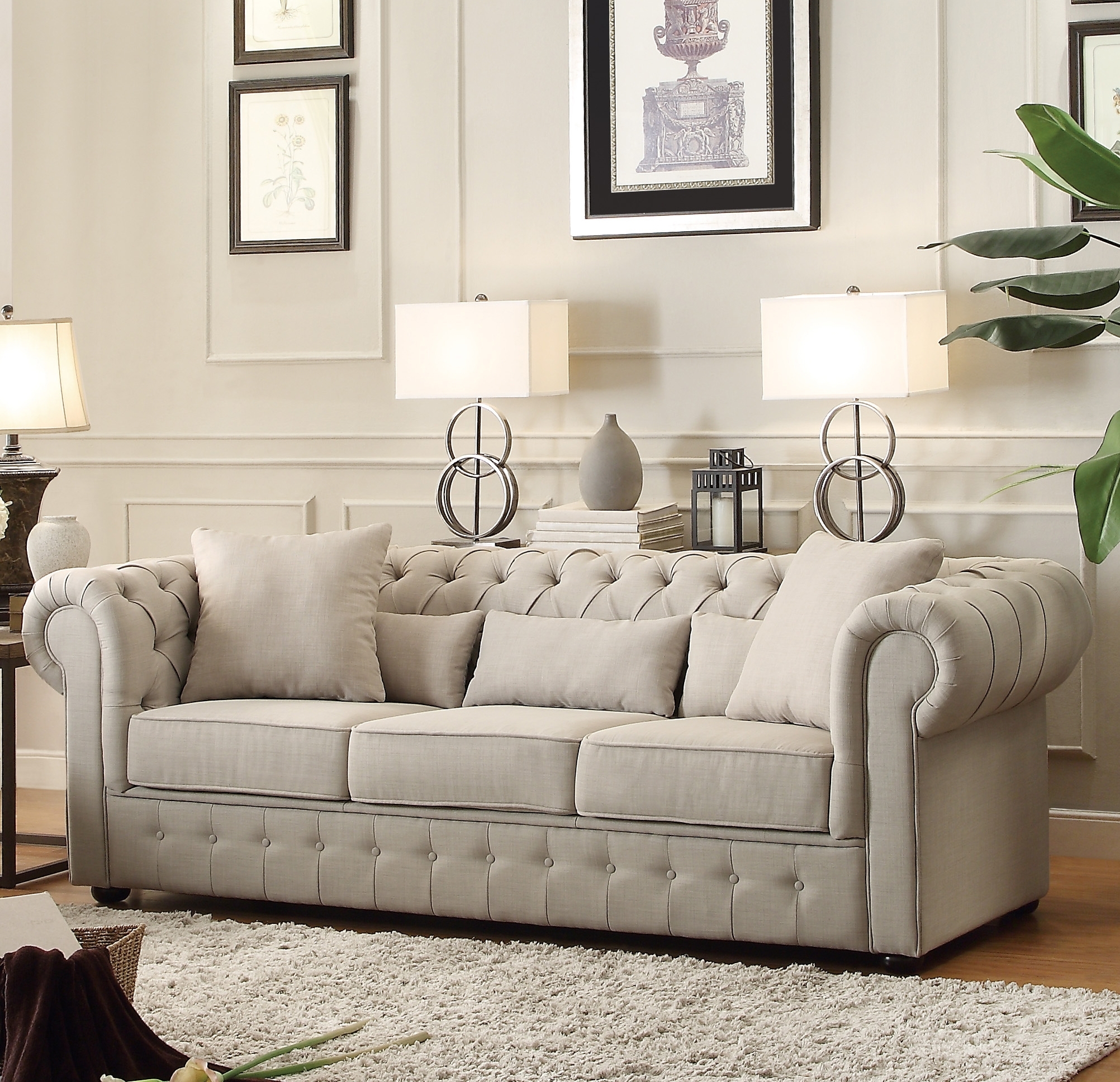 Savonburg Fabric Living Room Set