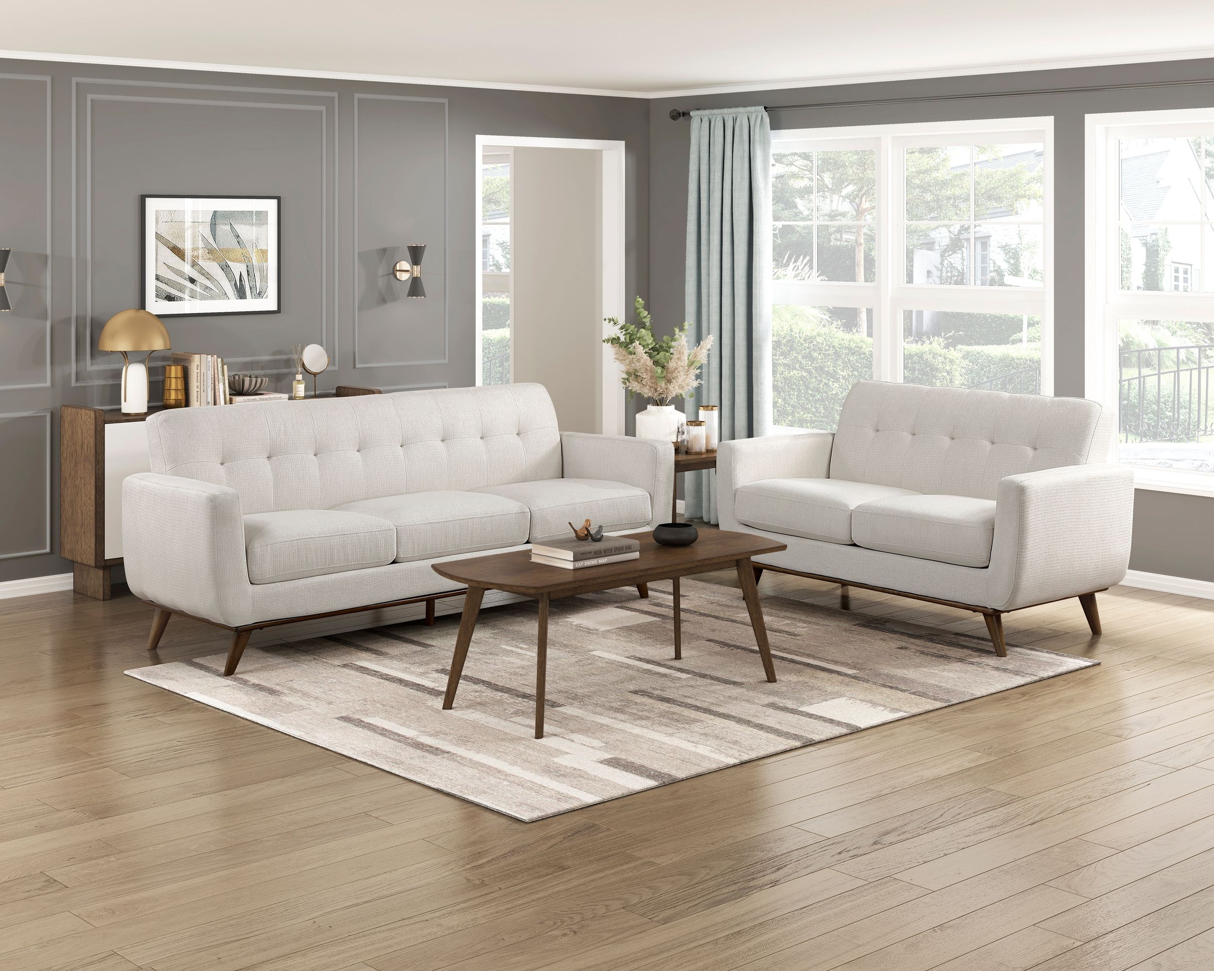 Martina Polyester Loveseat