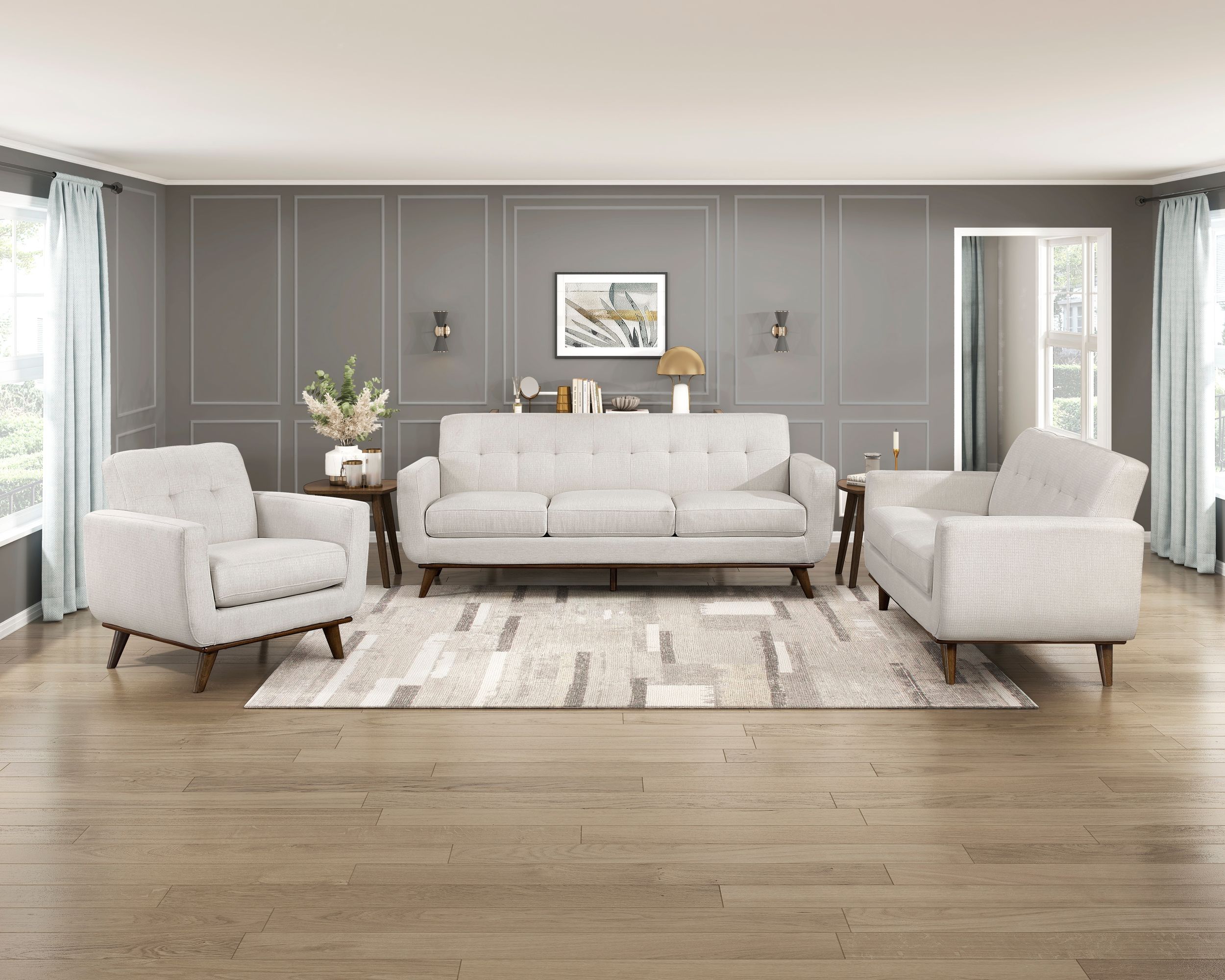 Martina Polyester Loveseat
