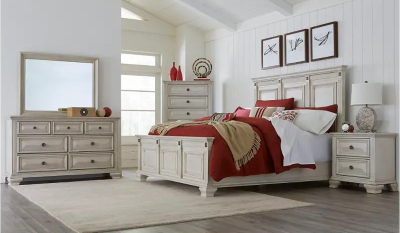 SM Lifestyle 8484 Wood Panel Bed, King Size