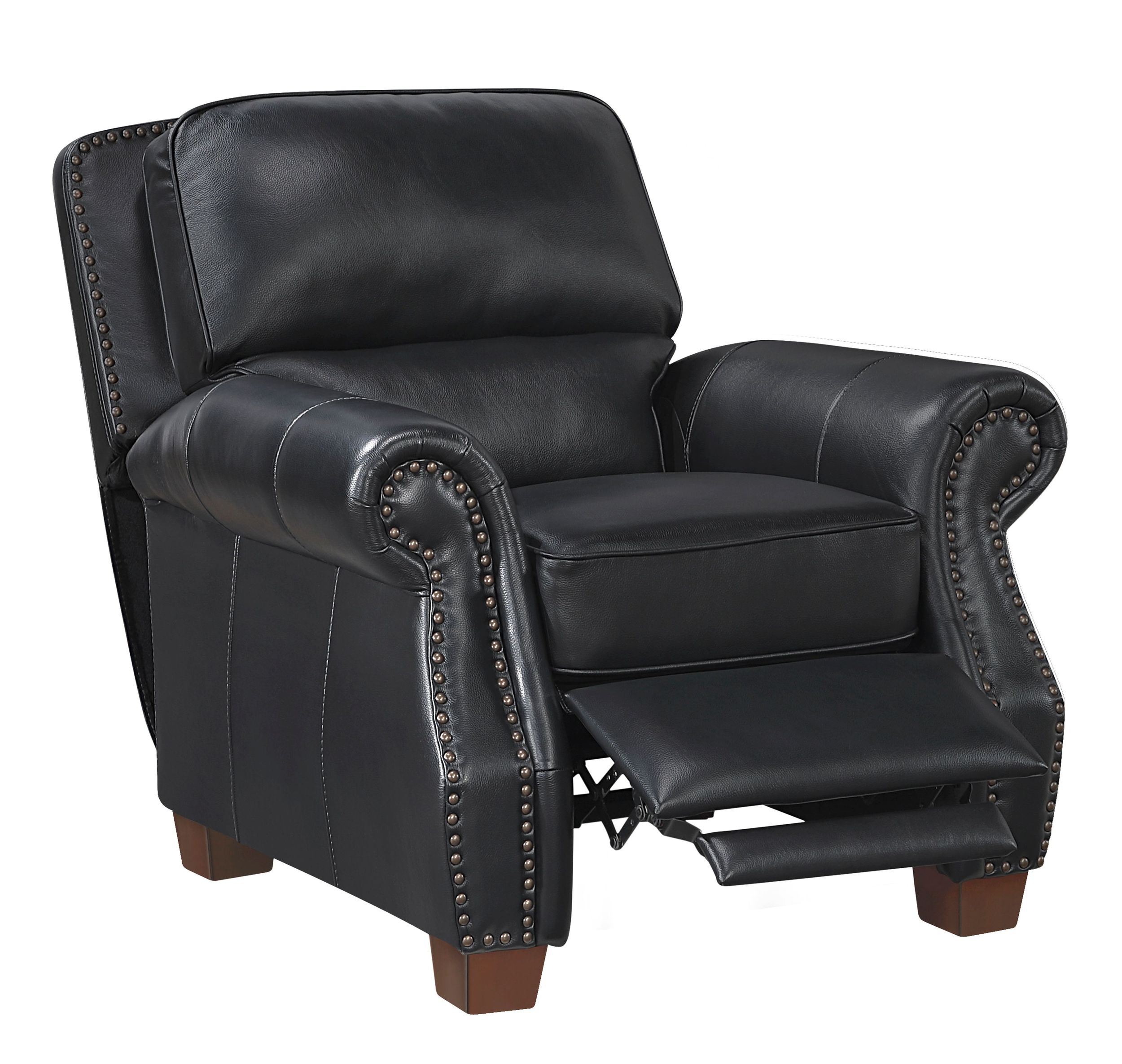 Remington Leather Push Back Reclining Chair