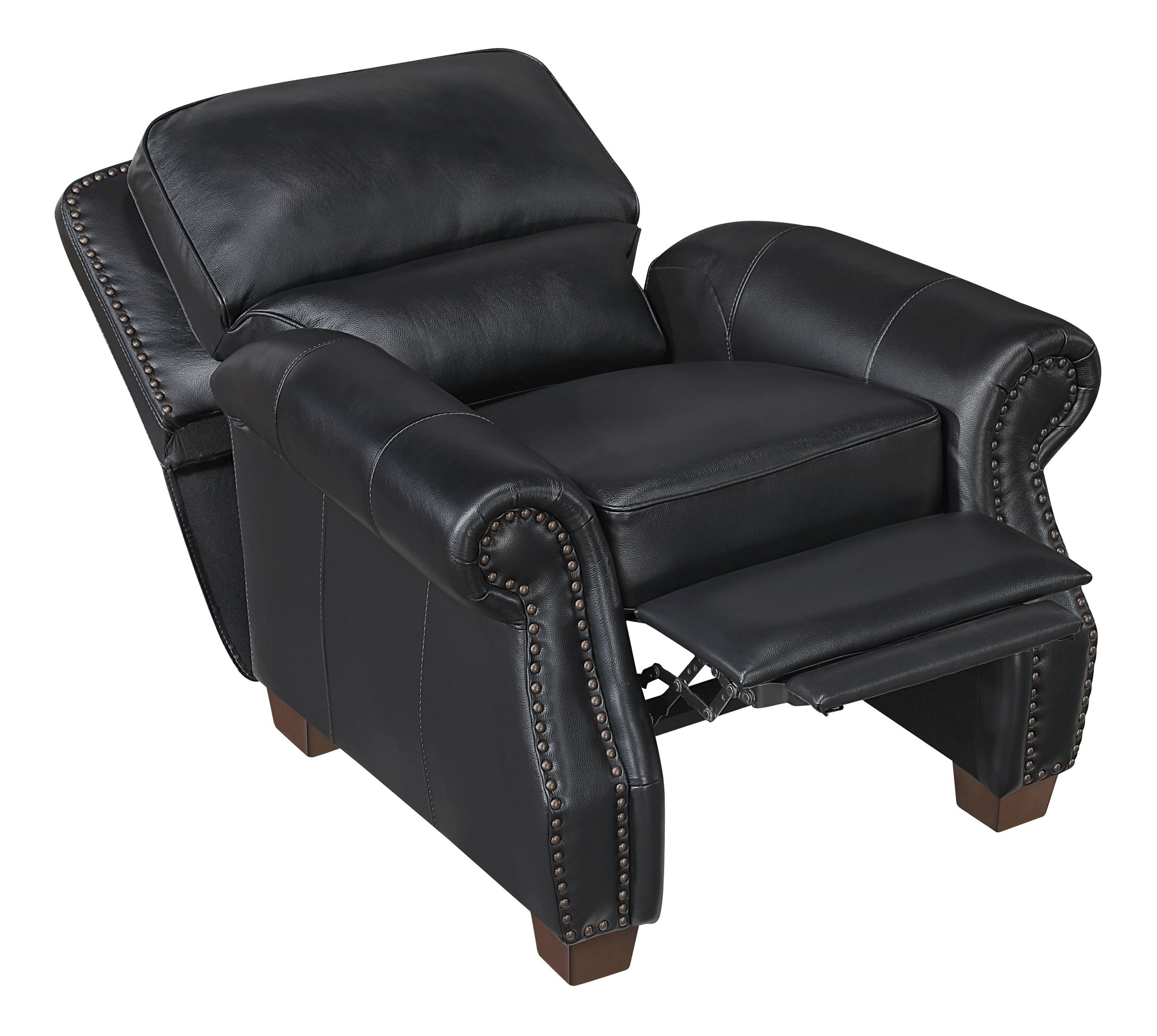 Remington Leather Push Back Reclining Chair