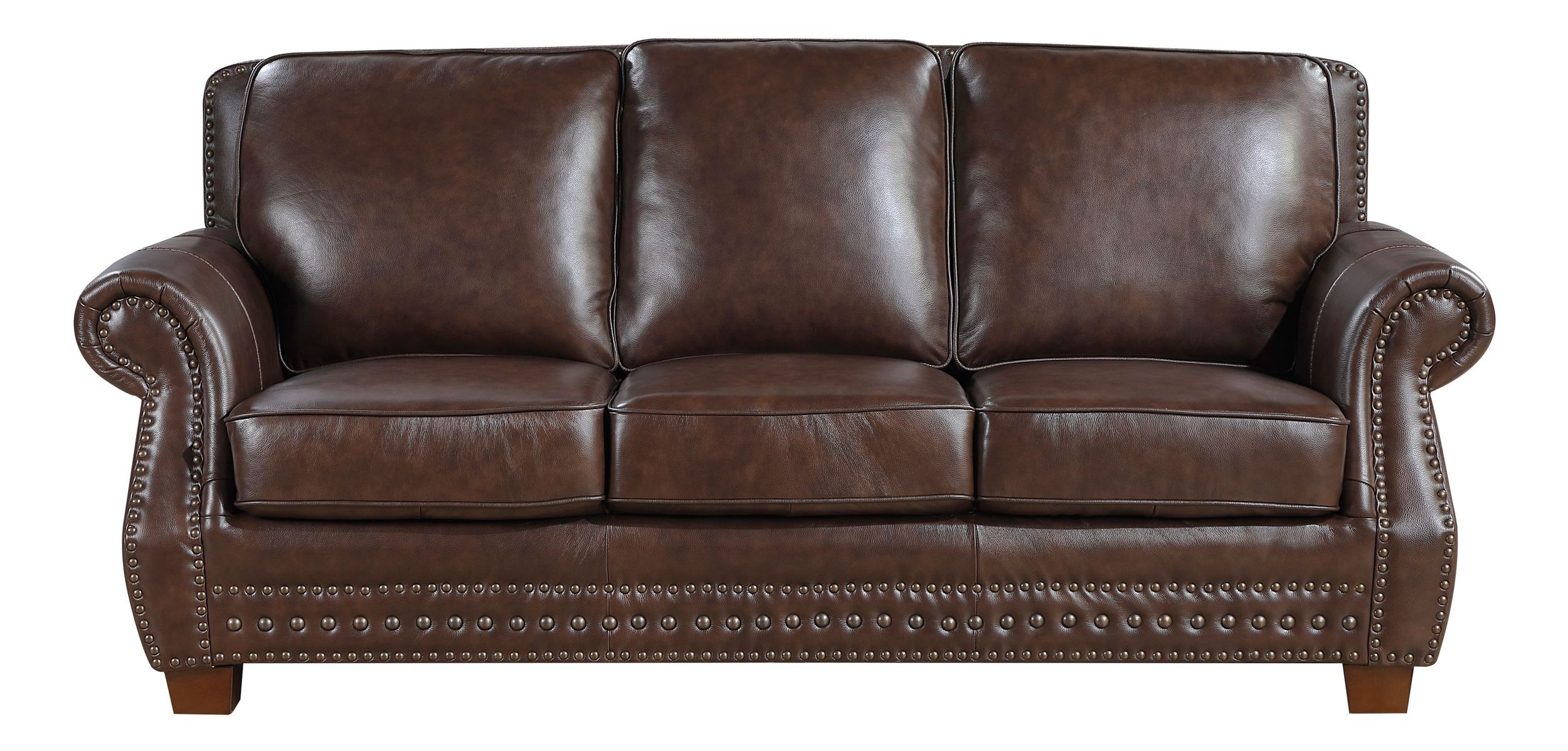 Remington Leather Living Room Set