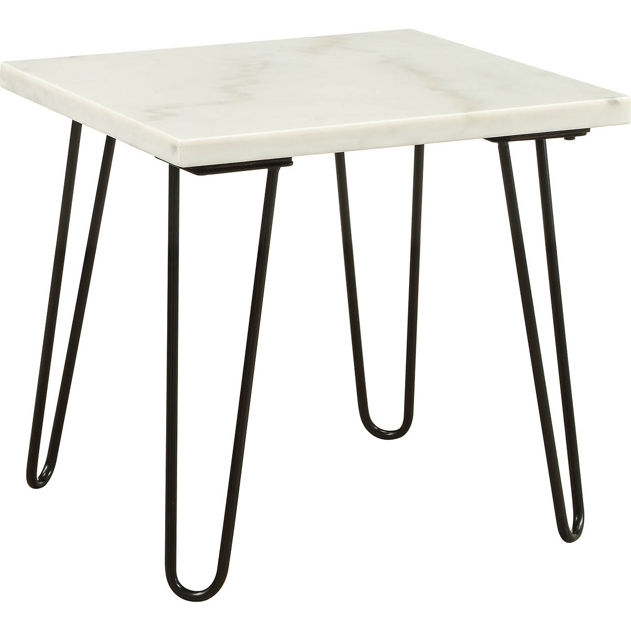 Telestis Marble Square End Table