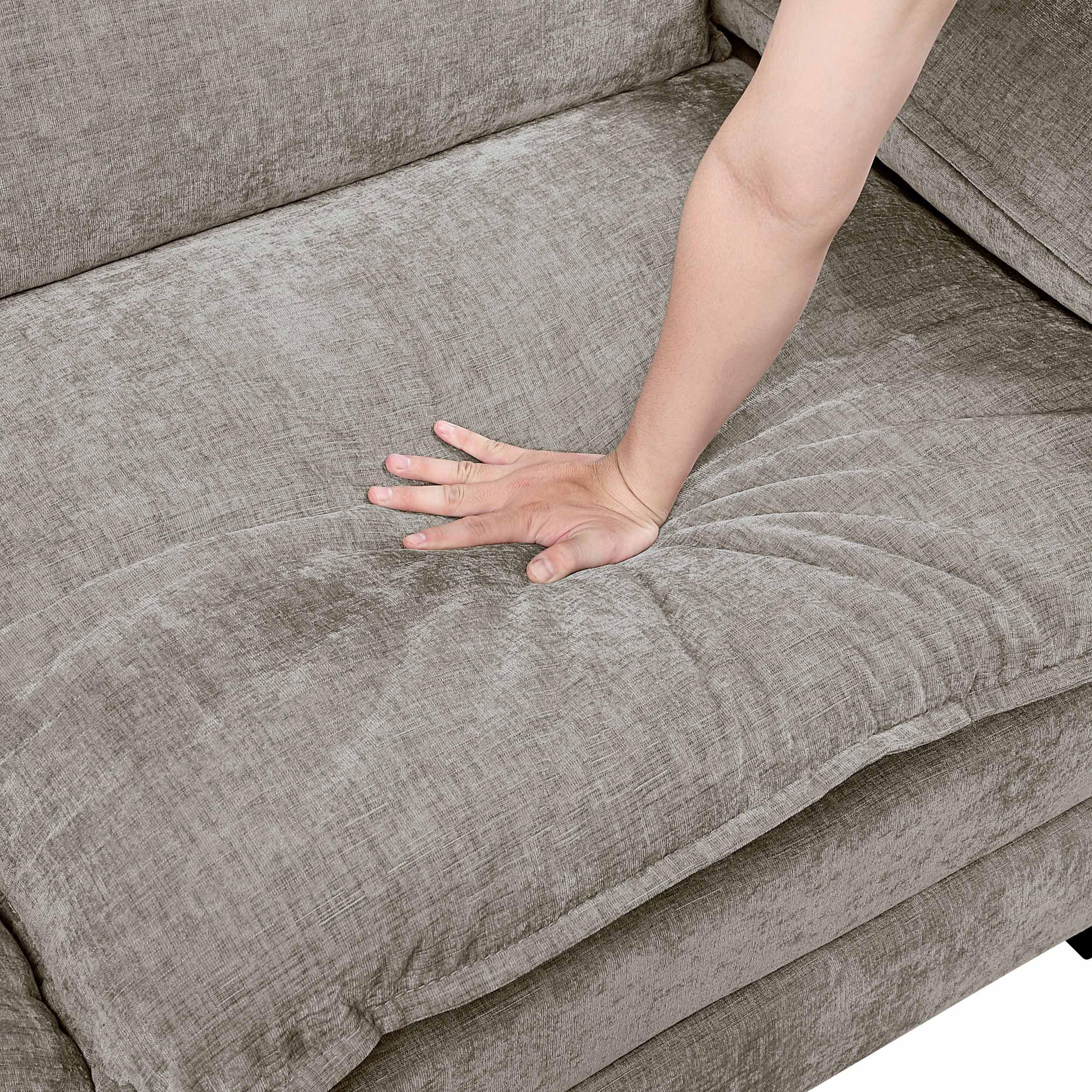 Dublin Chenille Modular Living Room Set
