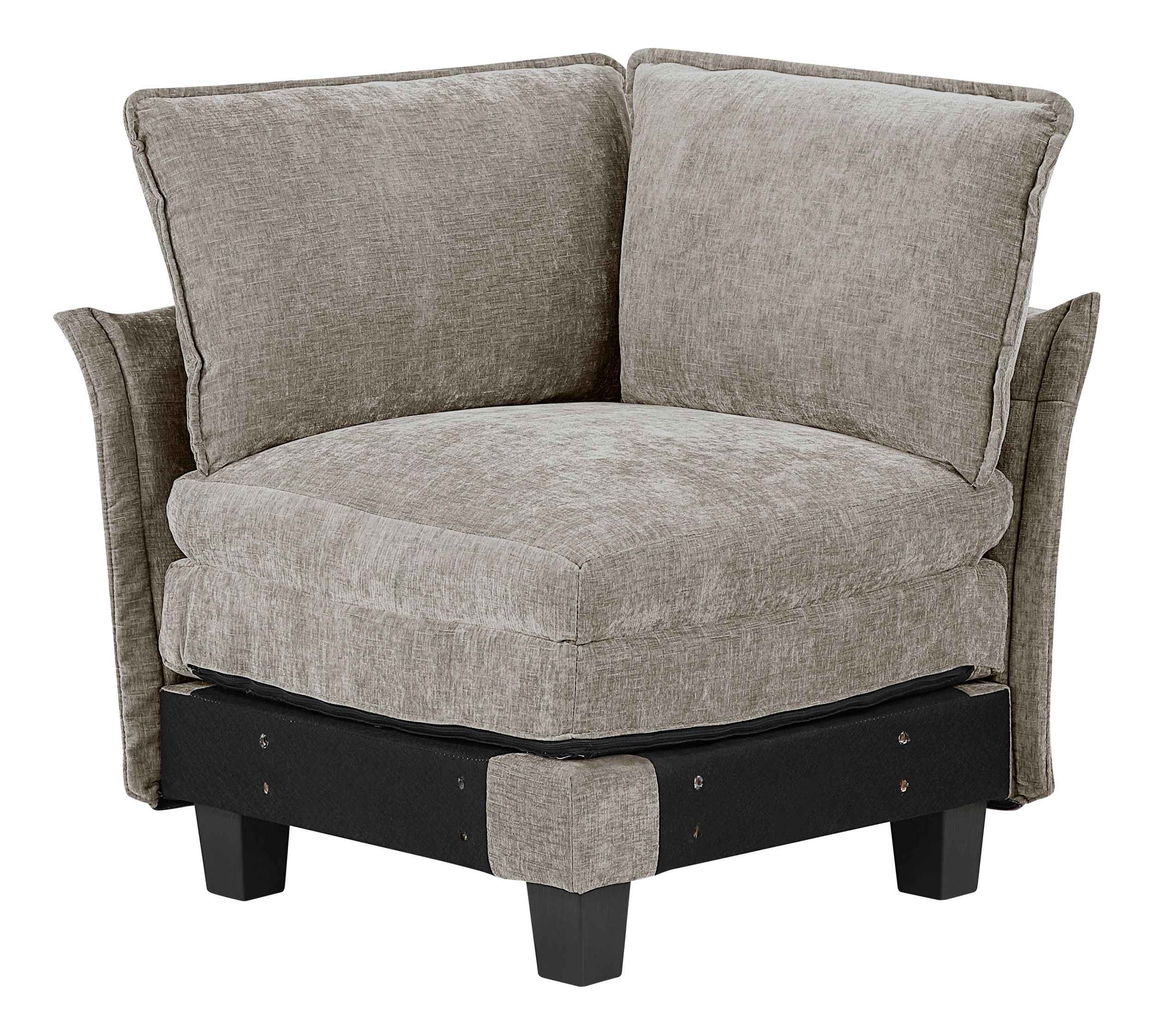 Dublin L-Shaped Chenille 5‑Piece Modular Sectional