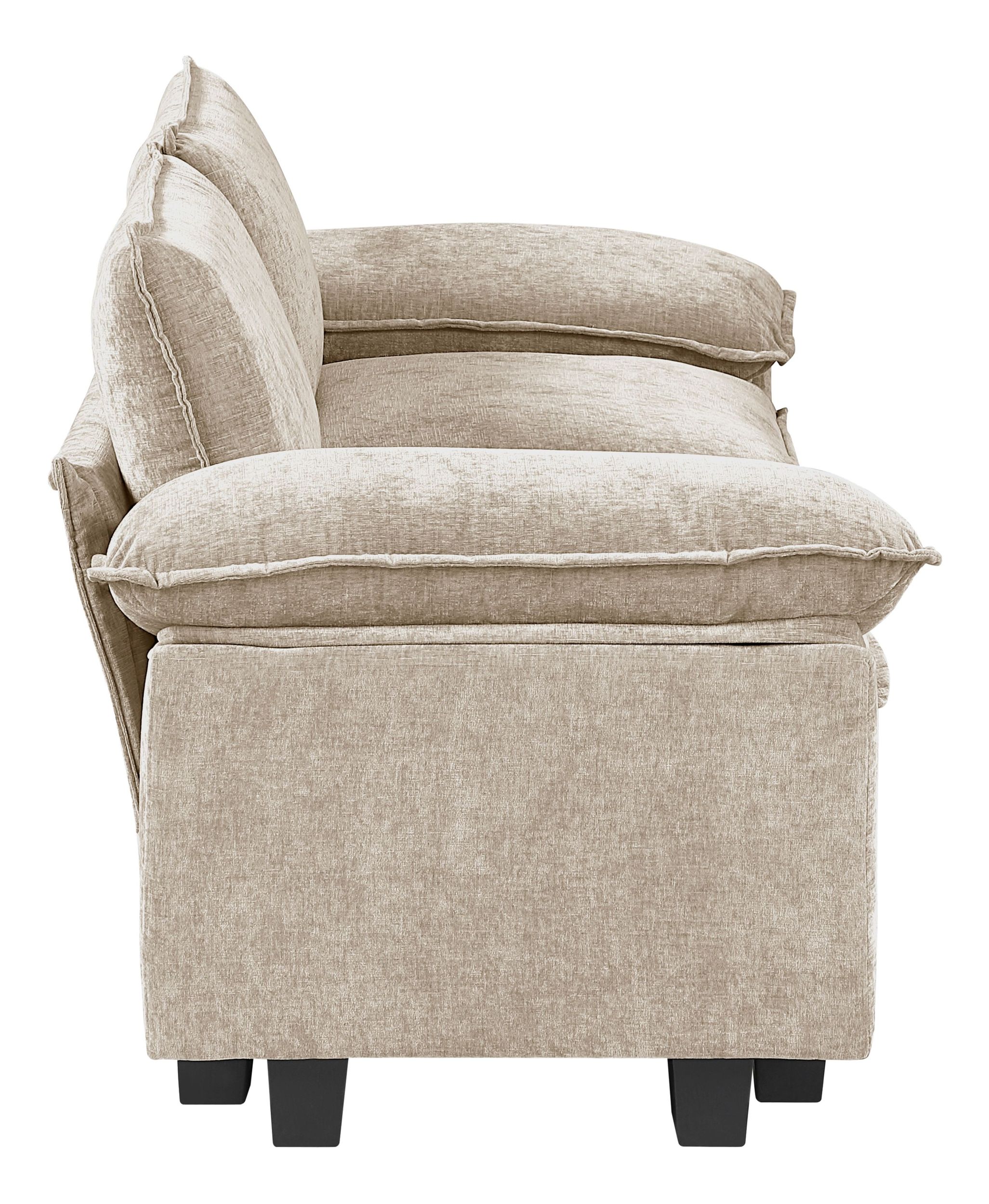 Dublin Chenille Modular Loveseat