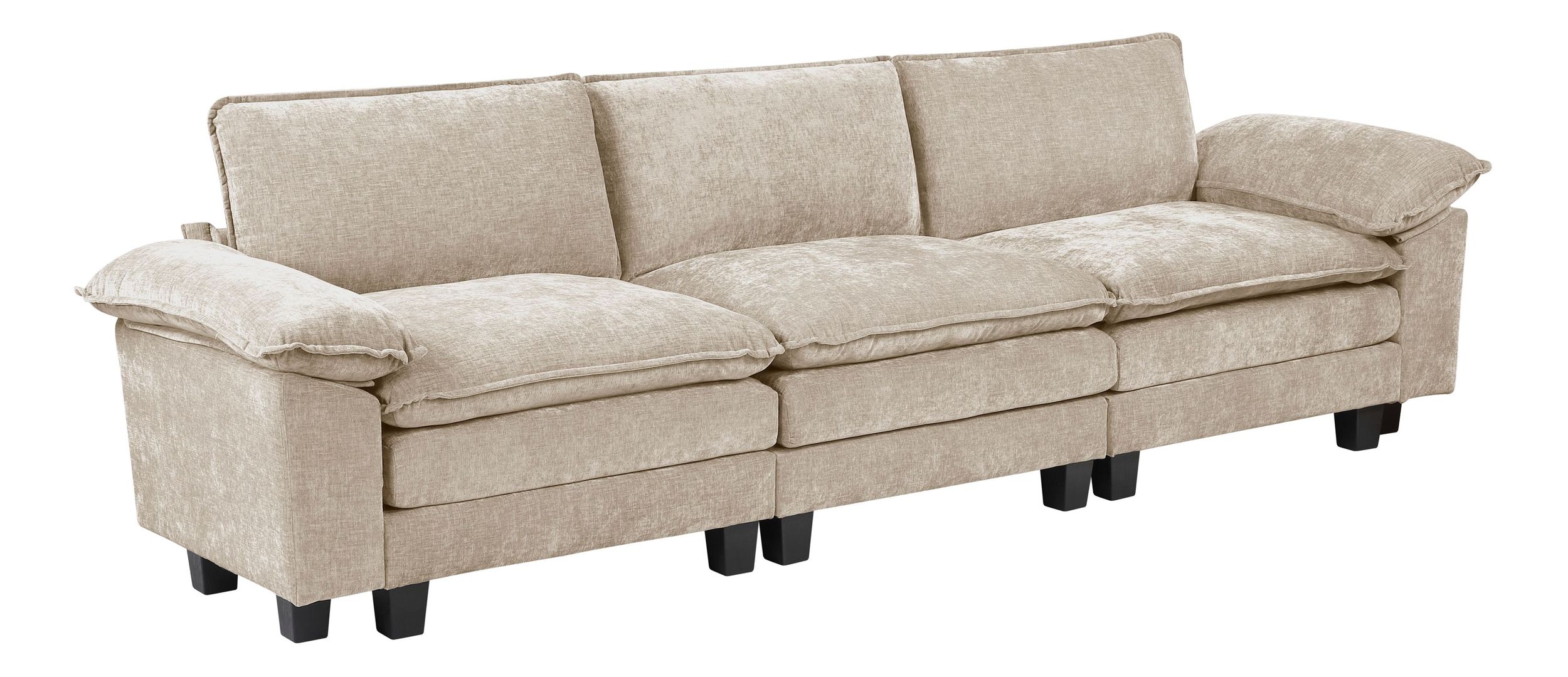 Dublin Chenille Modular Living Room Set