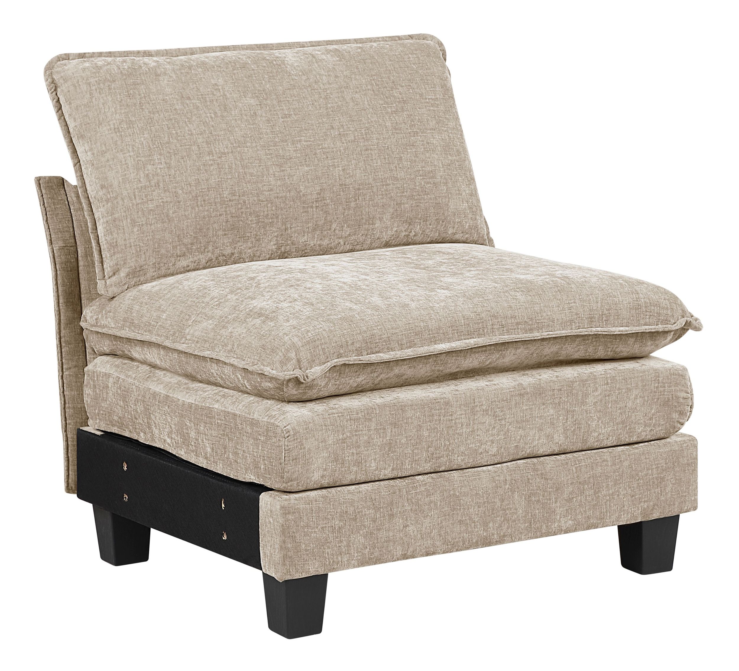 Dublin L-Shaped Chenille 5‑Piece Modular Sectional