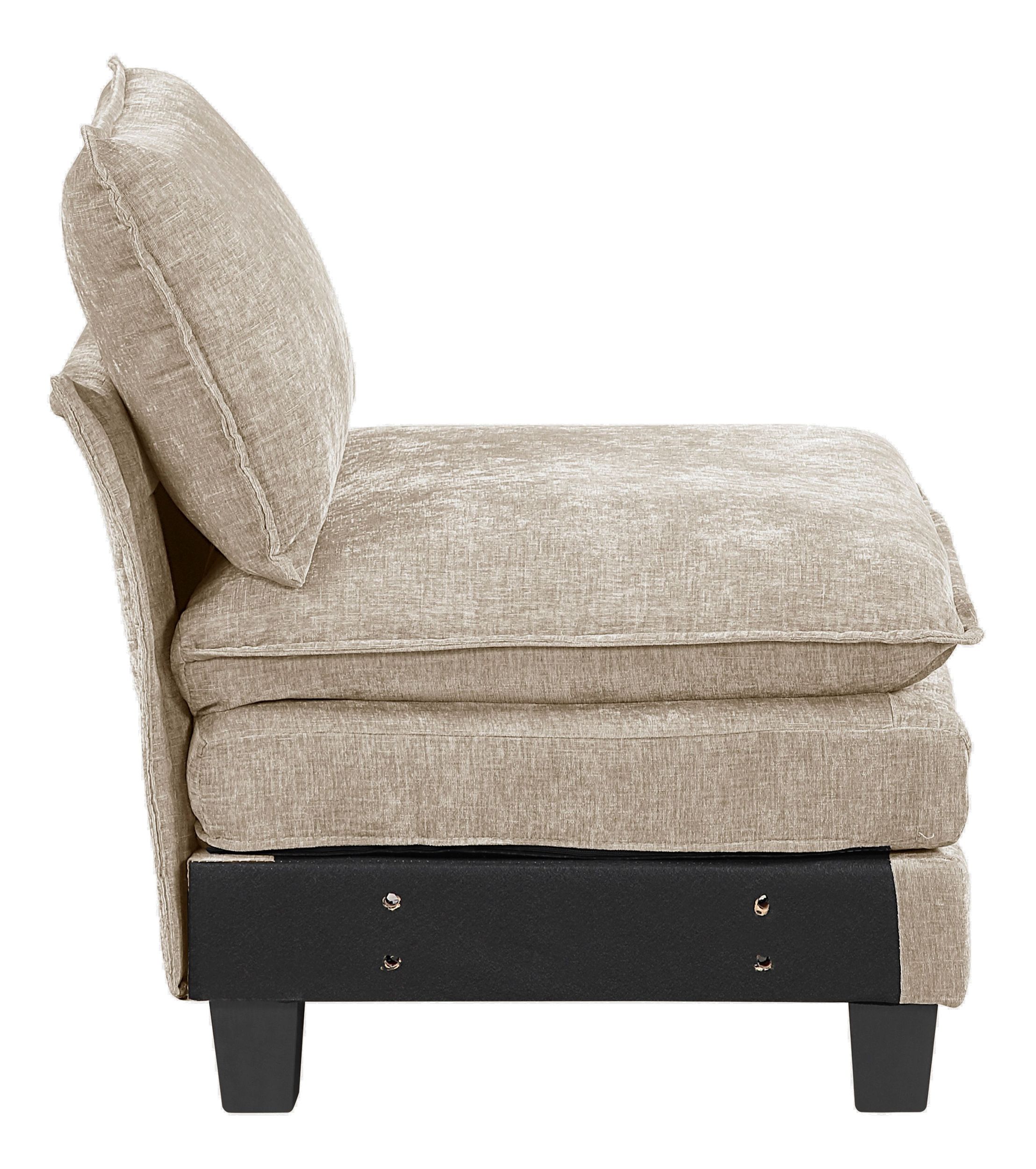 Dublin Chenille Modular Loveseat