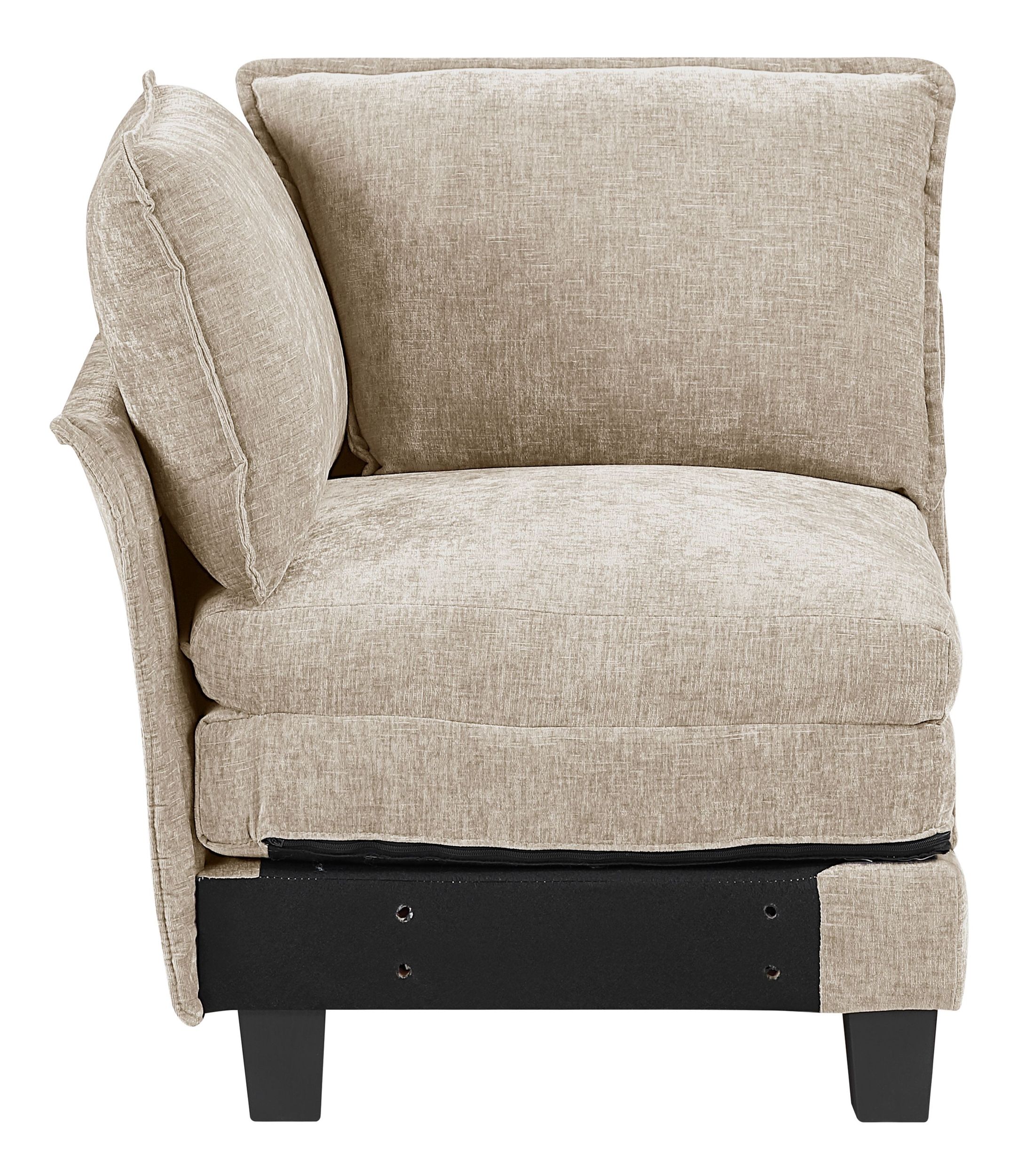 Dublin Chenille Modular Loveseat