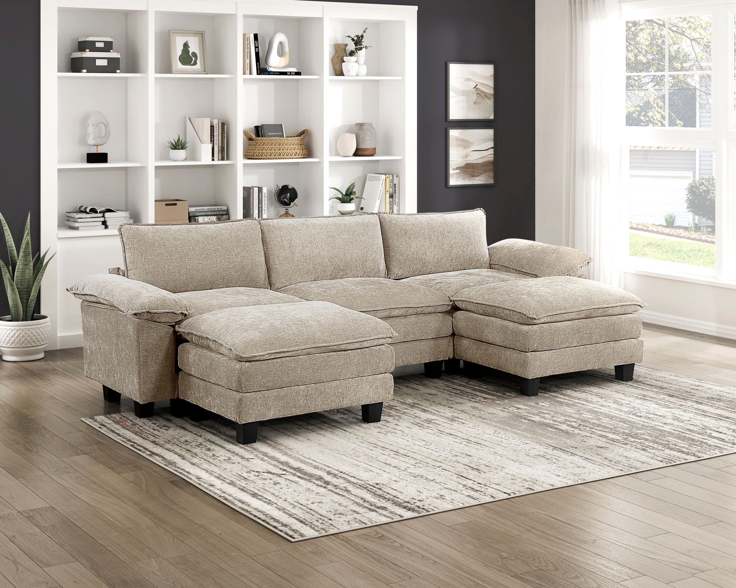 Dublin Chenille Modular Sofa