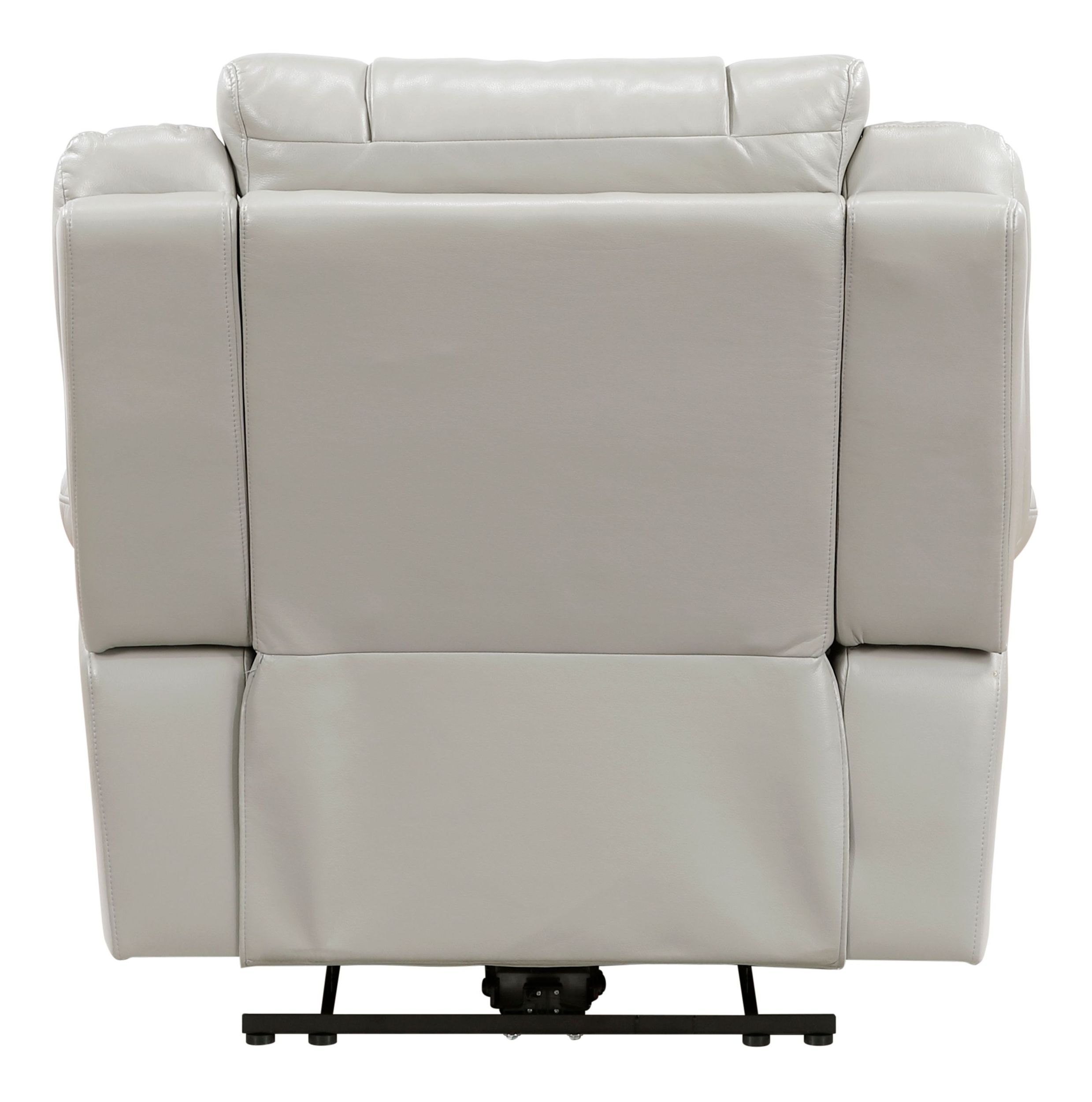 Huron Faux Leather Power Reclining Chair with LED Lighting
