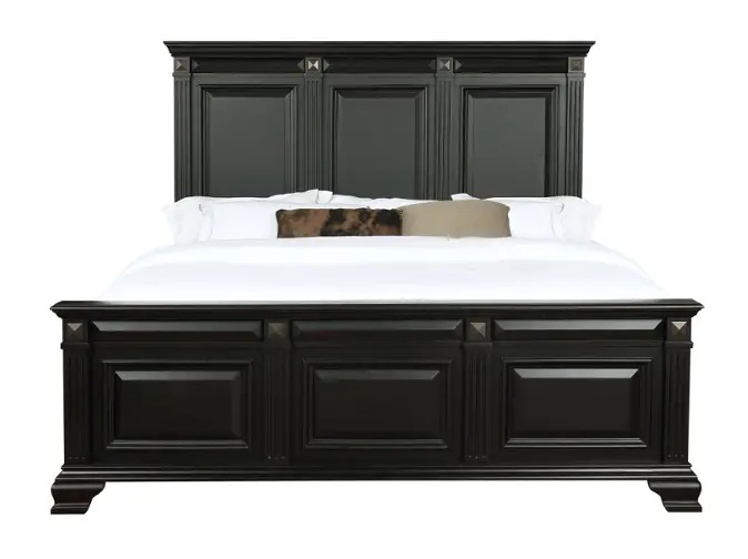 SM Lifestyle 8458 Wood Panel Bed