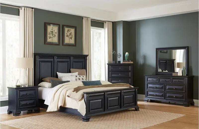 SM Lifestyle 8458 Wood Panel Bed