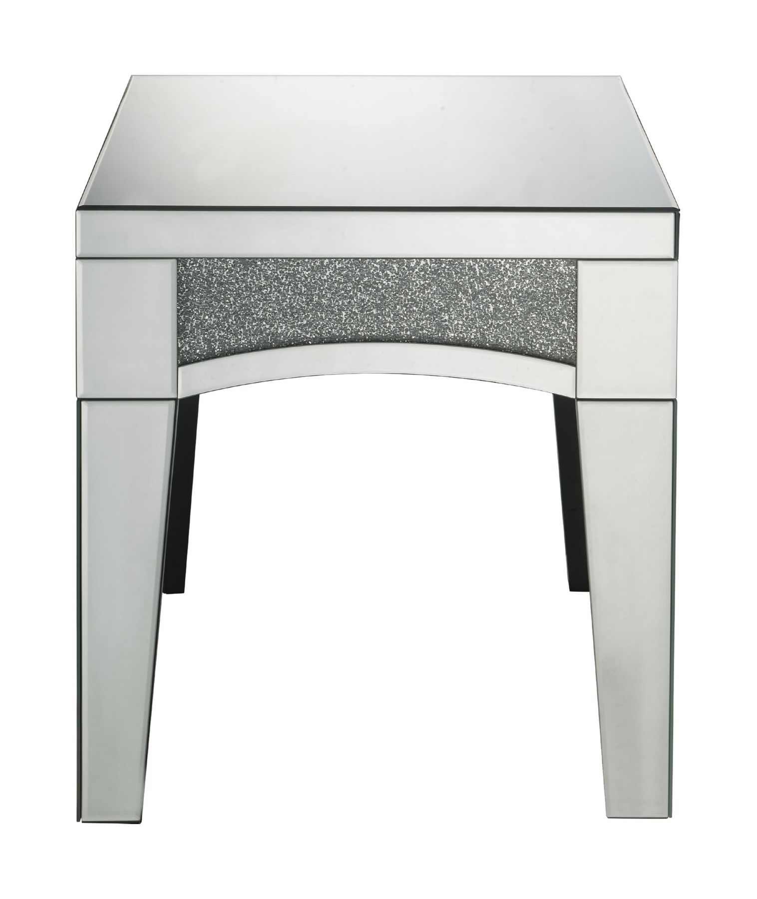 Nowles 84677 Mirrored/Faux Stones End Table