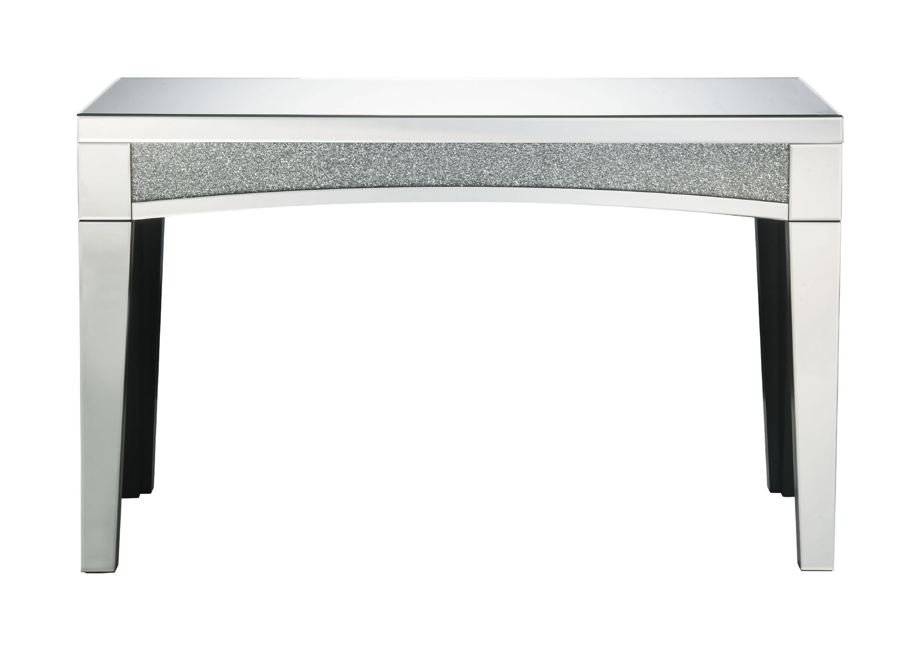 Nowles 84678 Mirrored/Faux Stones Console Table