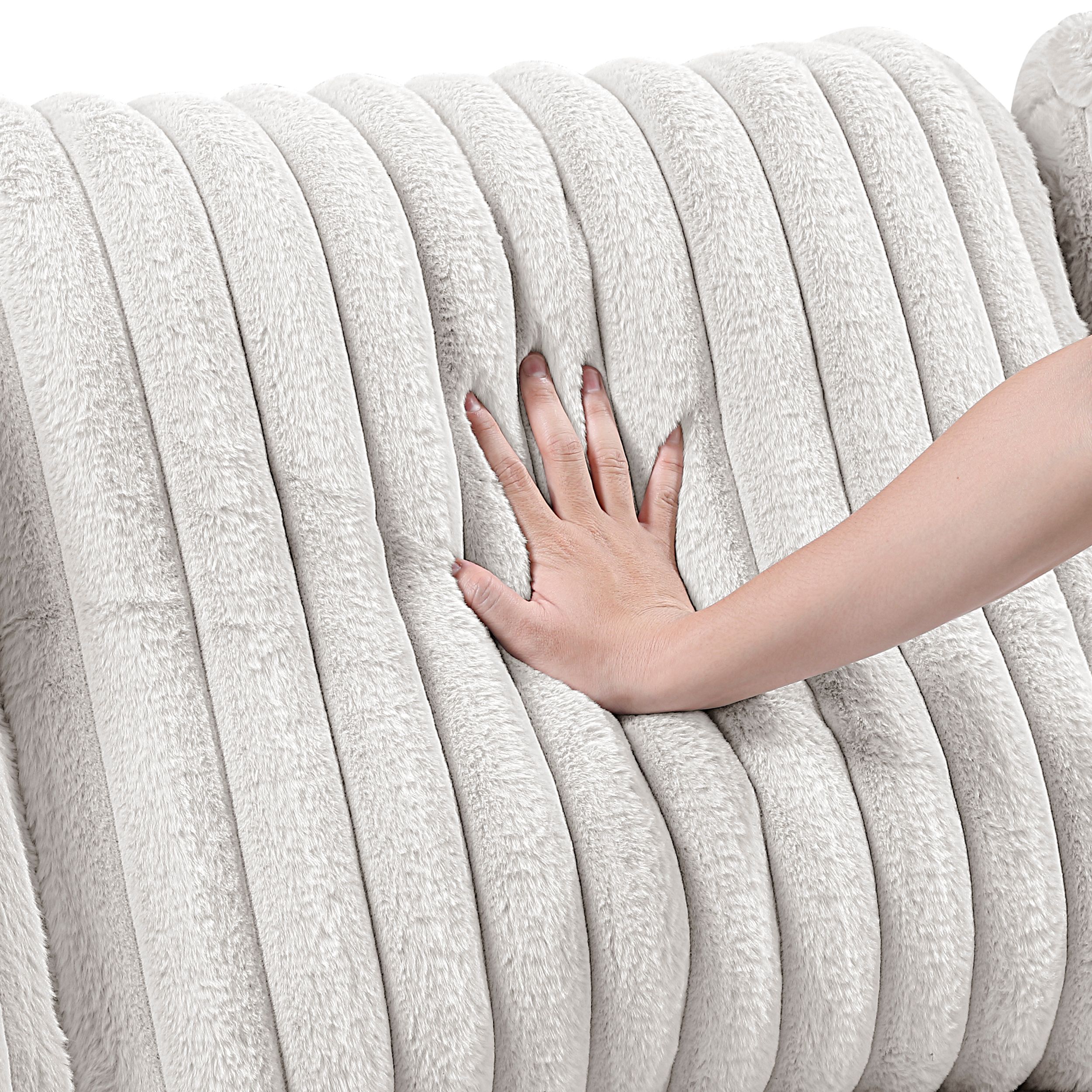 Lawson U-Shaped Chenille/Corduroy 2-Piece Sectional with Chaise