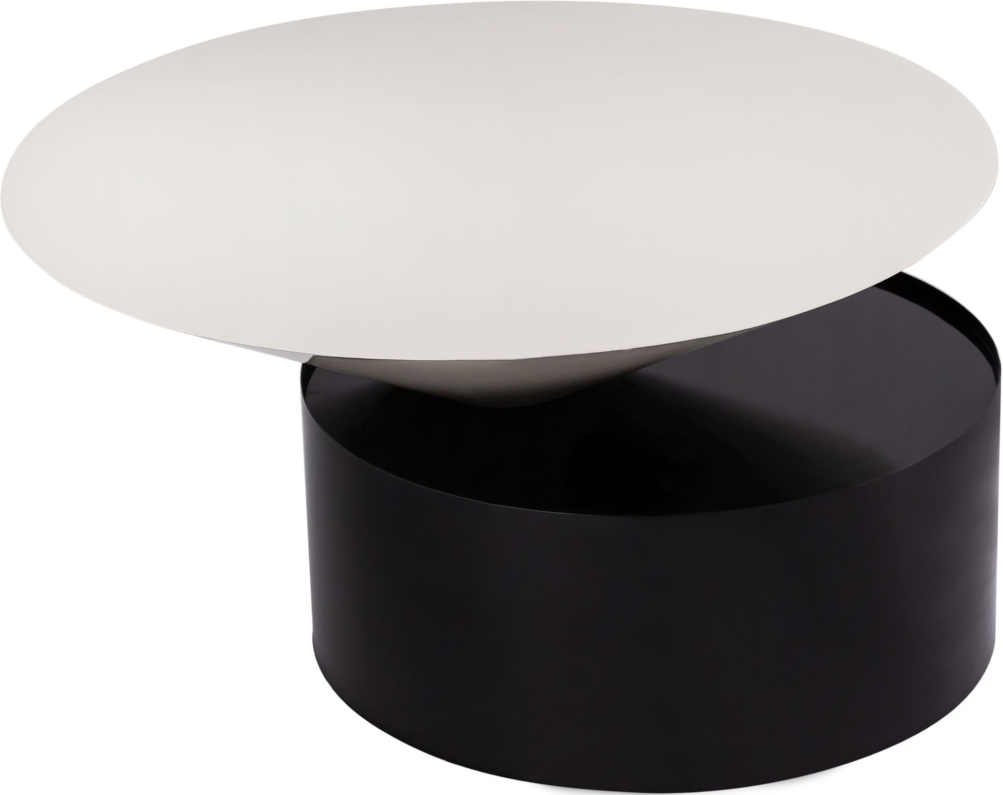 Damon 30" Round Metal Coffee Table