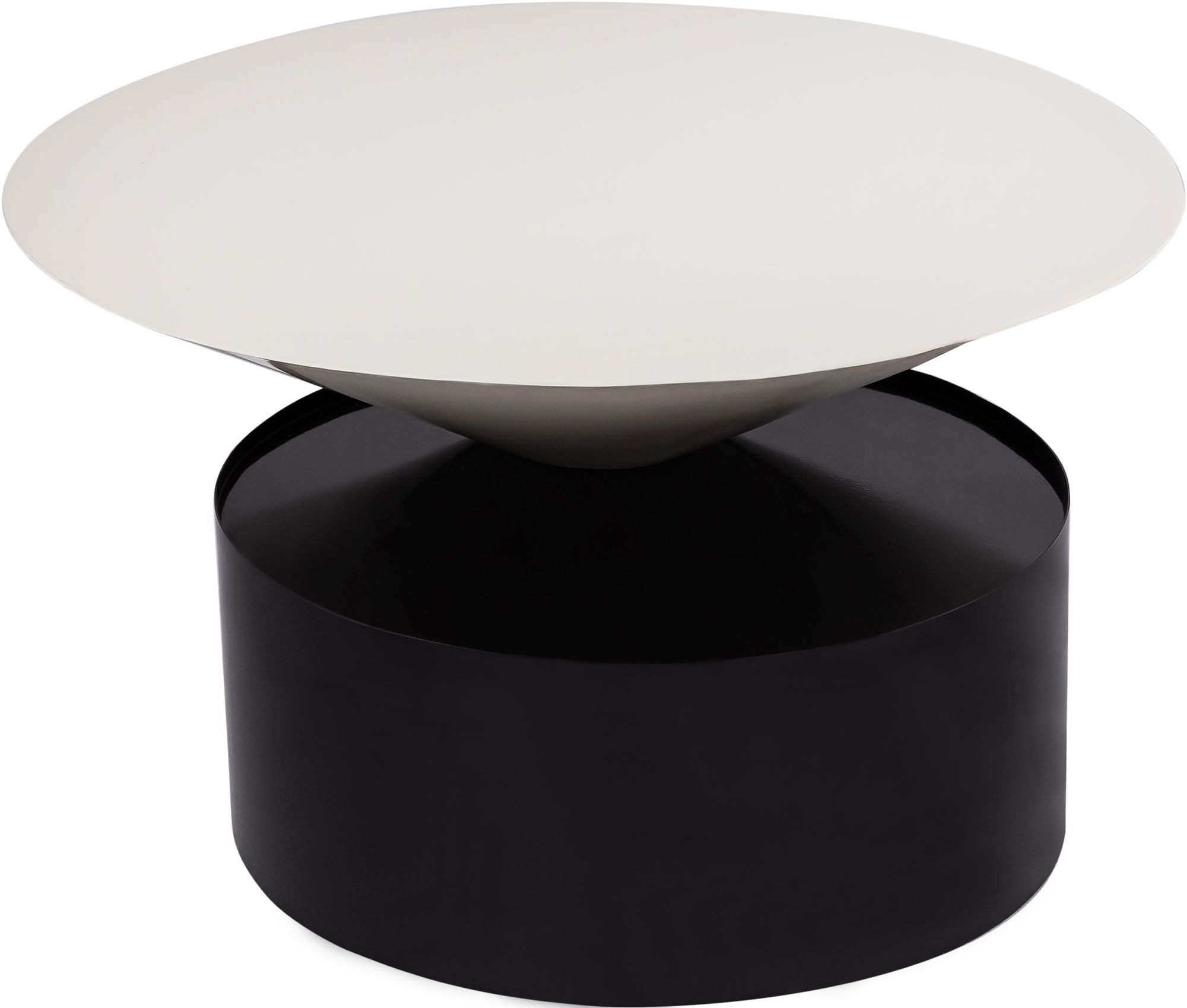 Damon 30" Round Metal Coffee Table