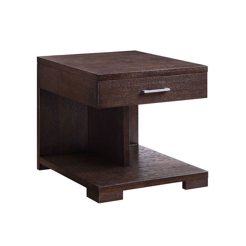 Niamey Fabric/Wood Living Room Set