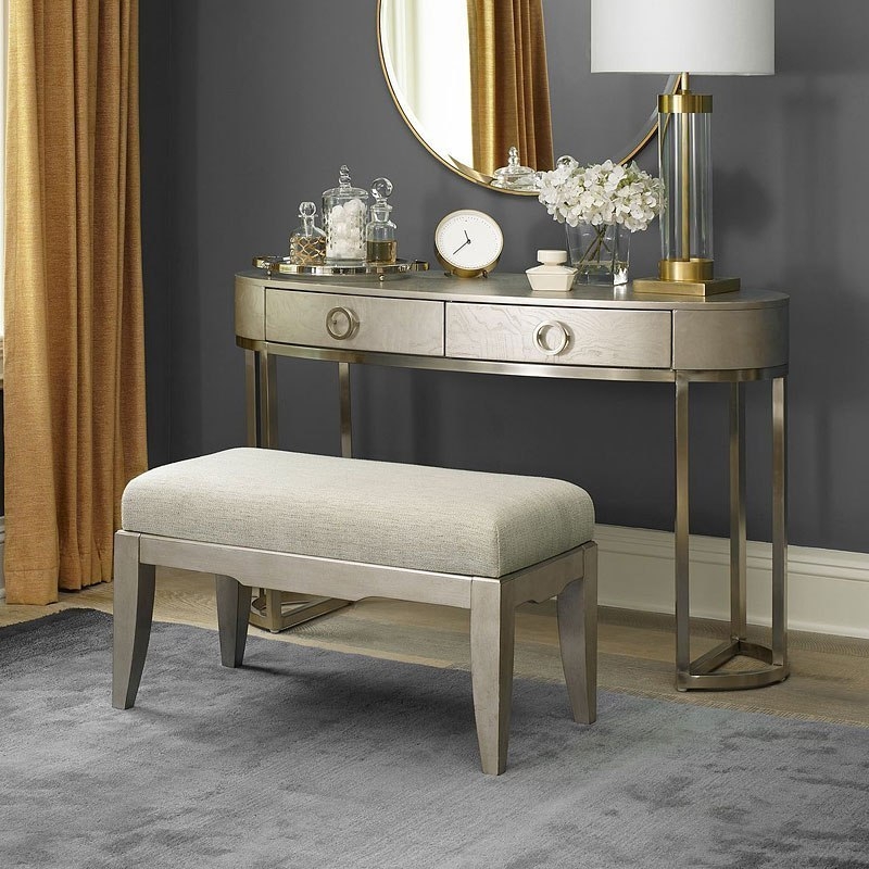 SM Montage Wood Vanity Table w/2 Drawers