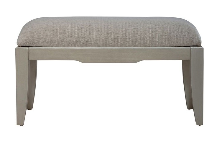 SM Montage Fabric/Wood Vanity Bench