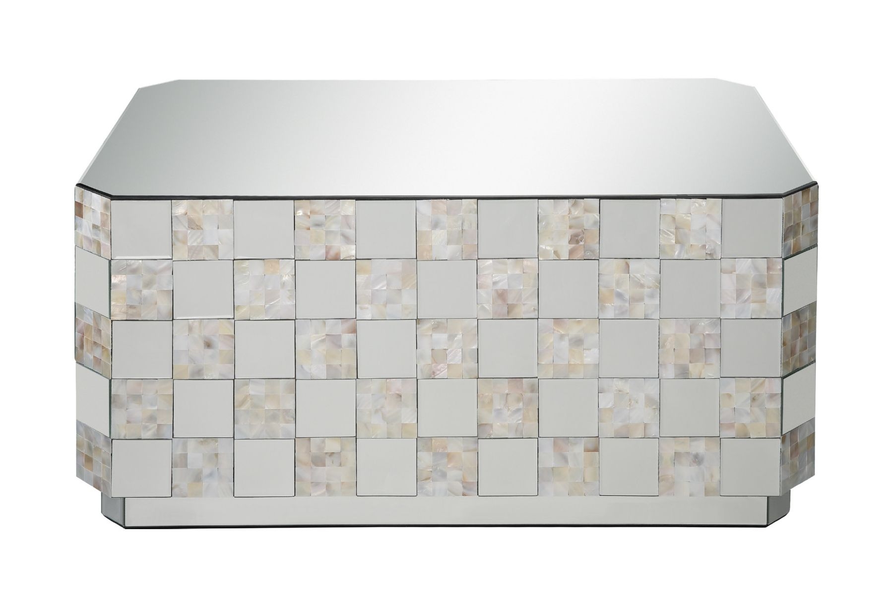 Nasa Mirrored/Pearl Coffee Table
