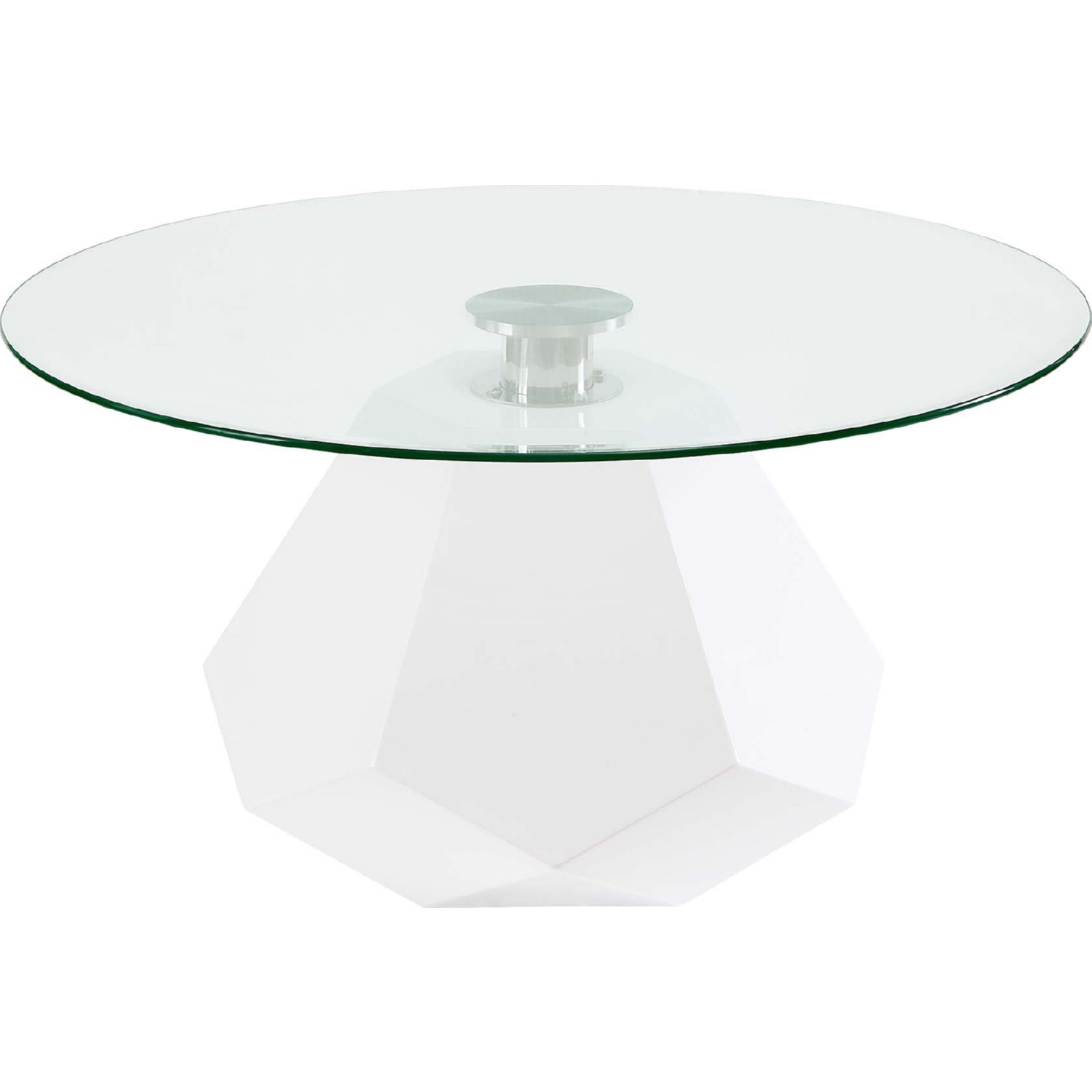 Chara Glass Round Coffee Table