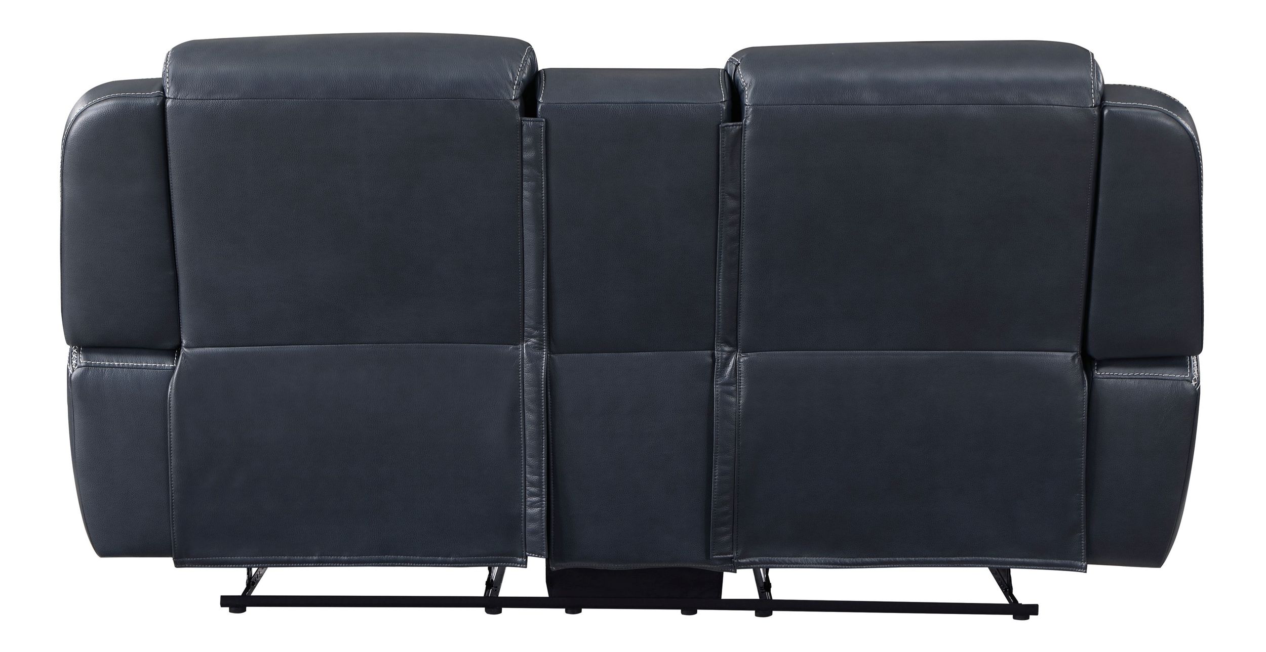 Littleton Faux Leather Double Reclining Living Room Set