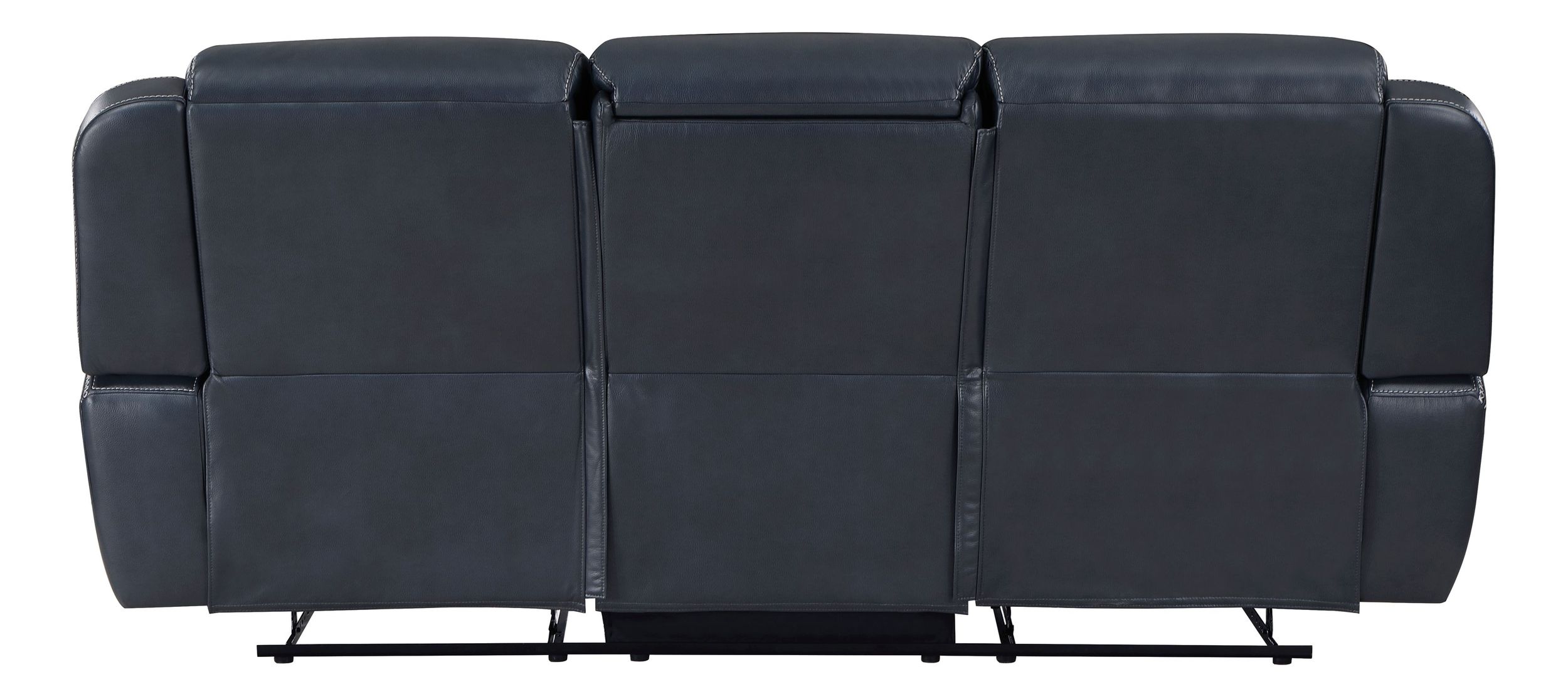 Littleton Faux Leather Double Reclining Living Room Set