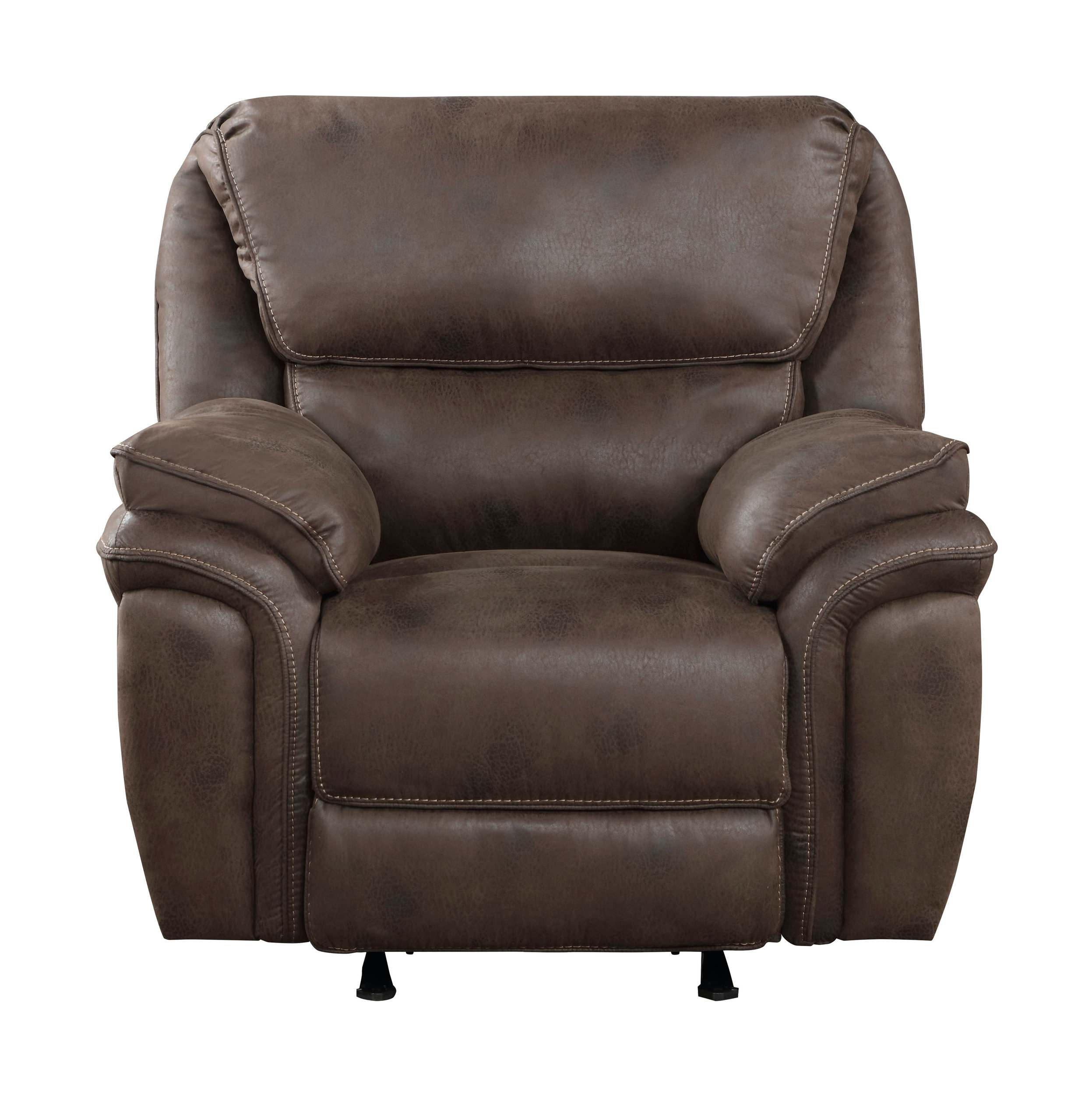 Proctor Microfiber Double Reclining Living Room Set