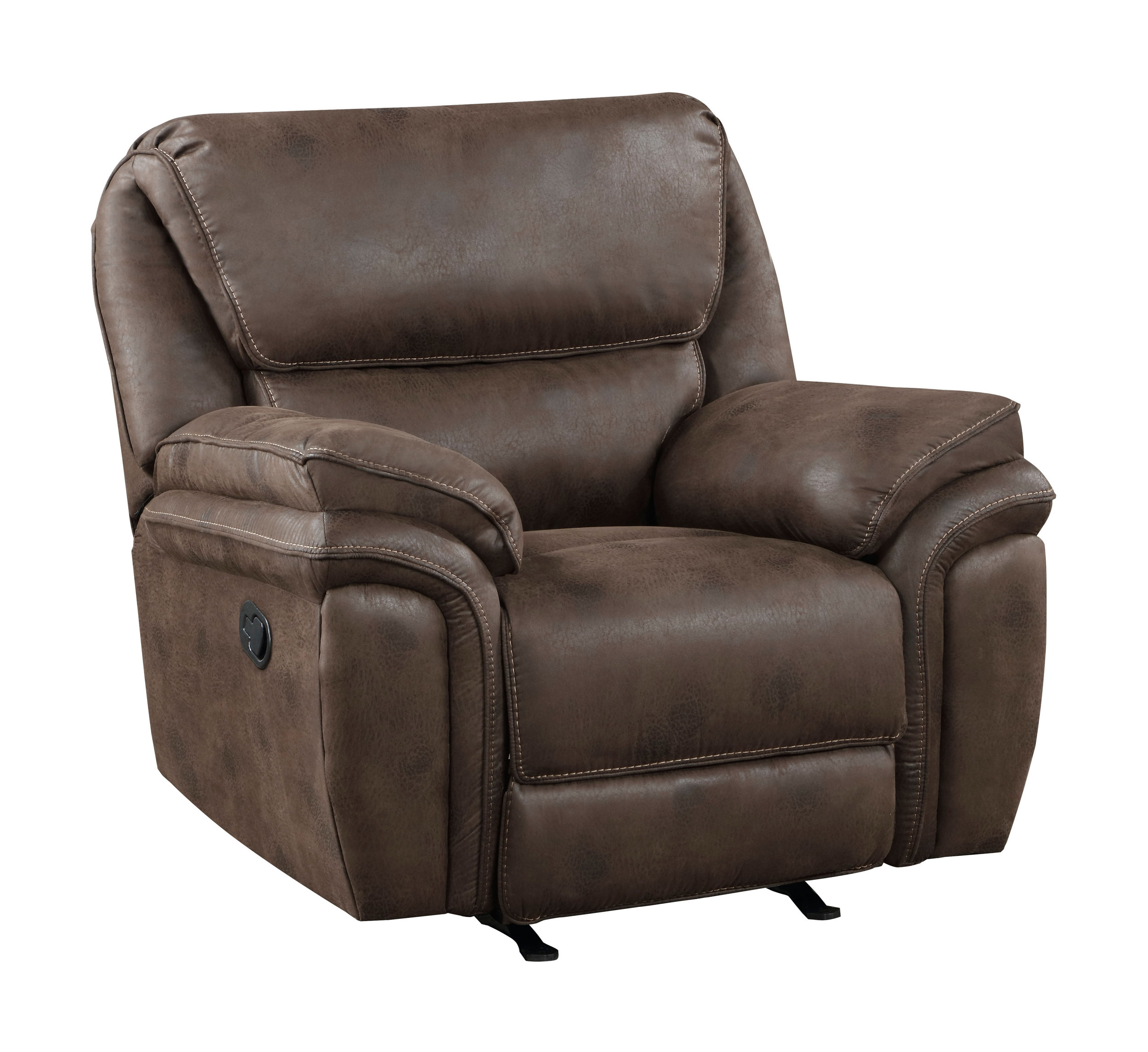 Proctor Microfiber Double Reclining Living Room Set