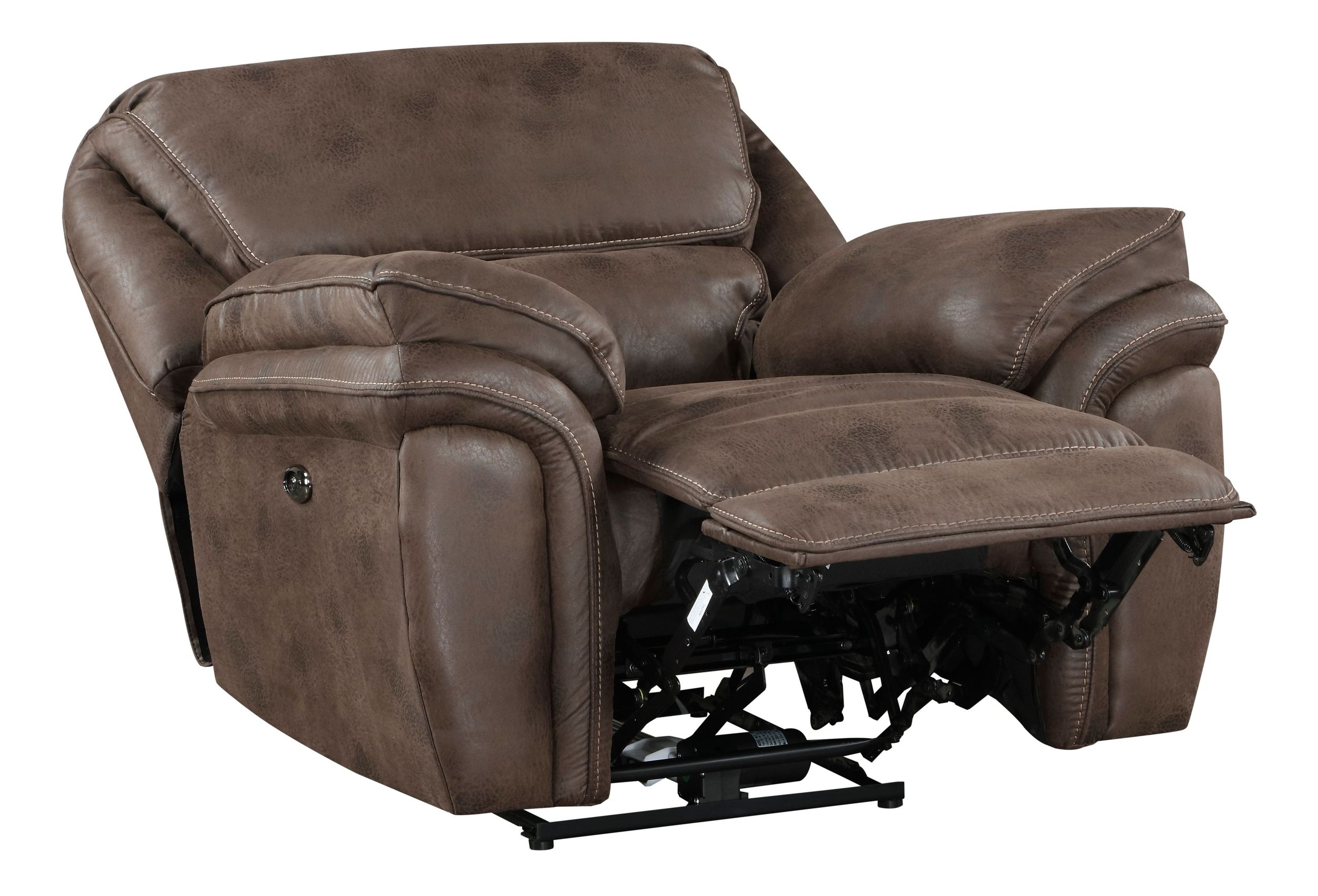 Proctor Microfiber Power Double Reclining Living Room Set