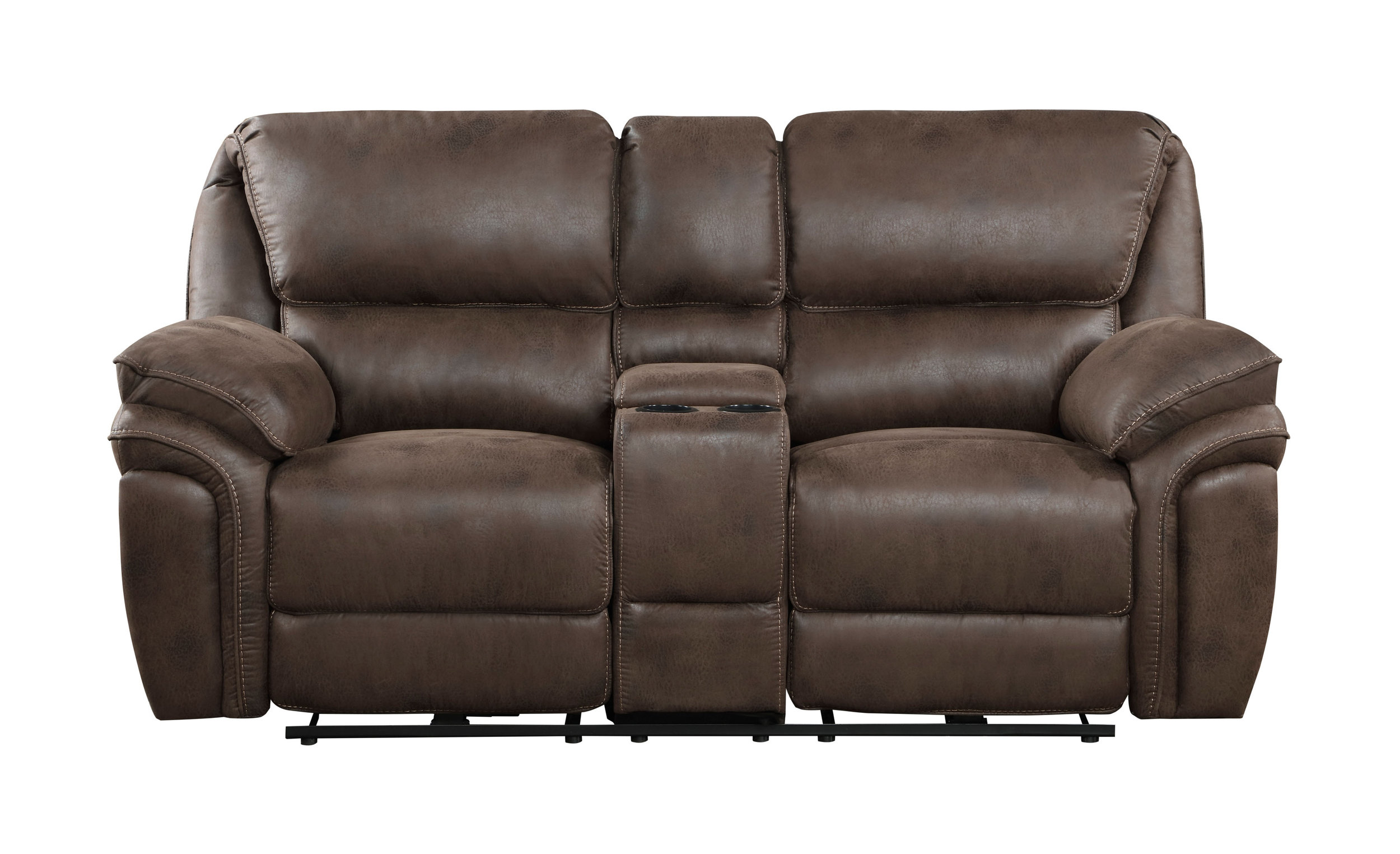 Proctor Microfiber Power Double Reclining Living Room Set