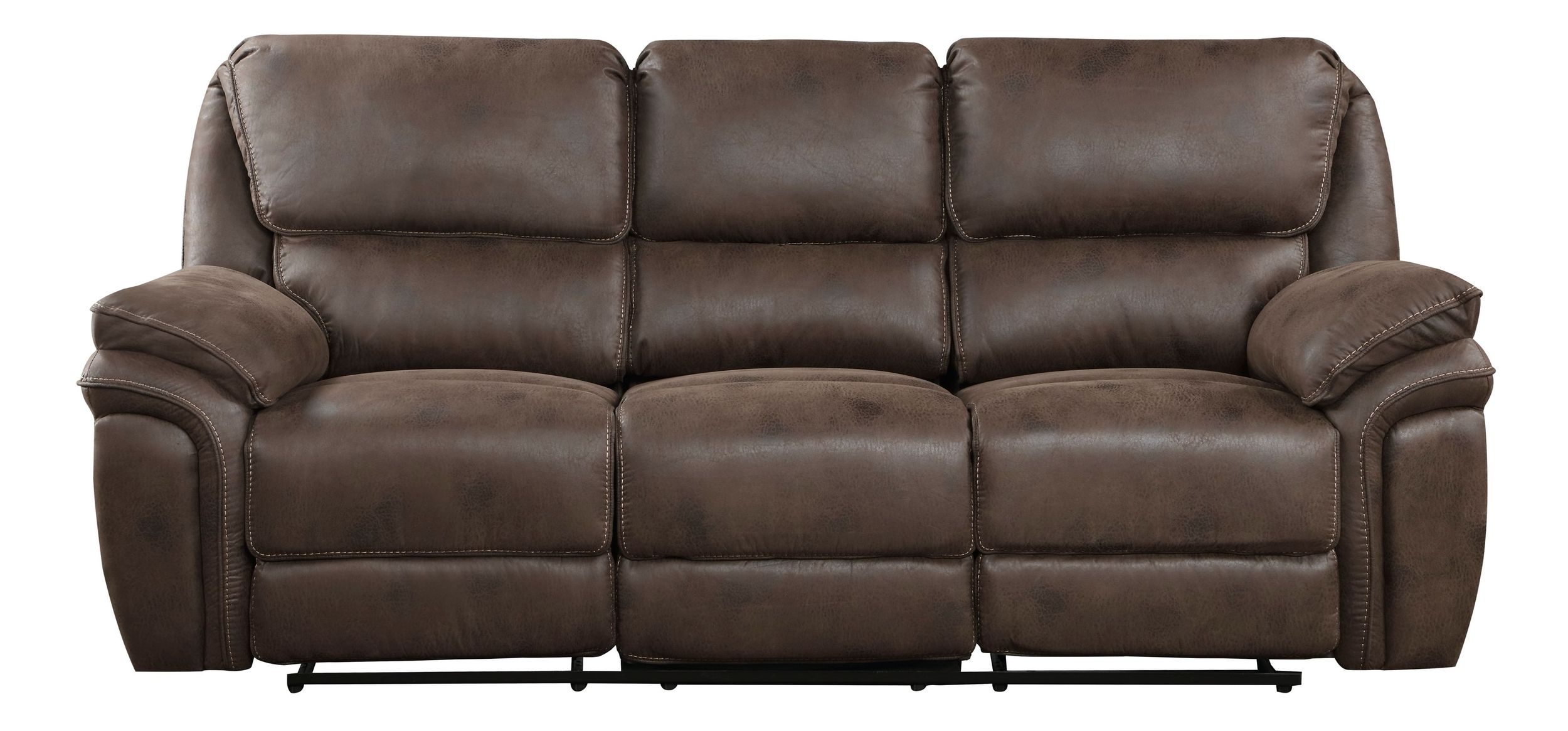 Proctor Microfiber Double Reclining Sofa