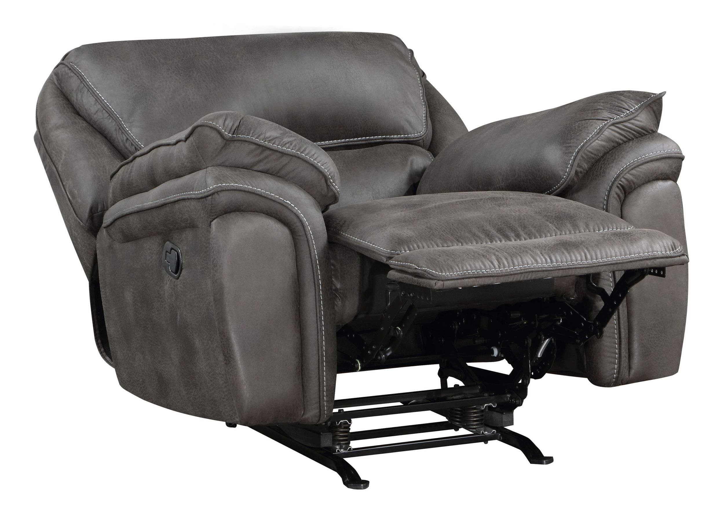 Proctor Microfiber Double Reclining Living Room Set