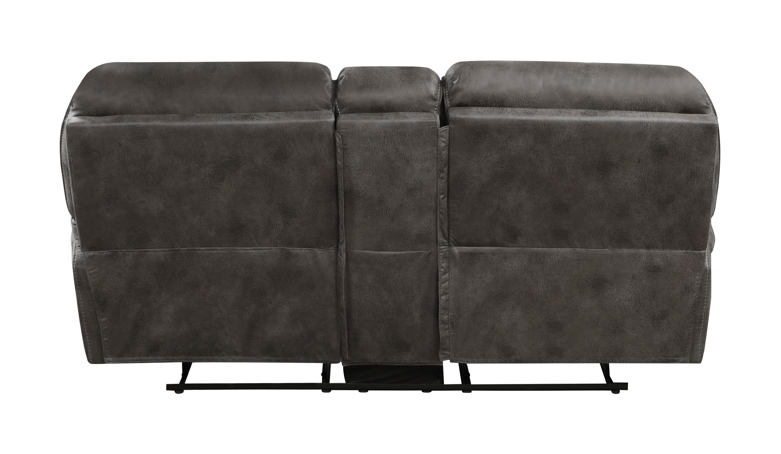Proctor Microfiber Double Reclining Living Room Set