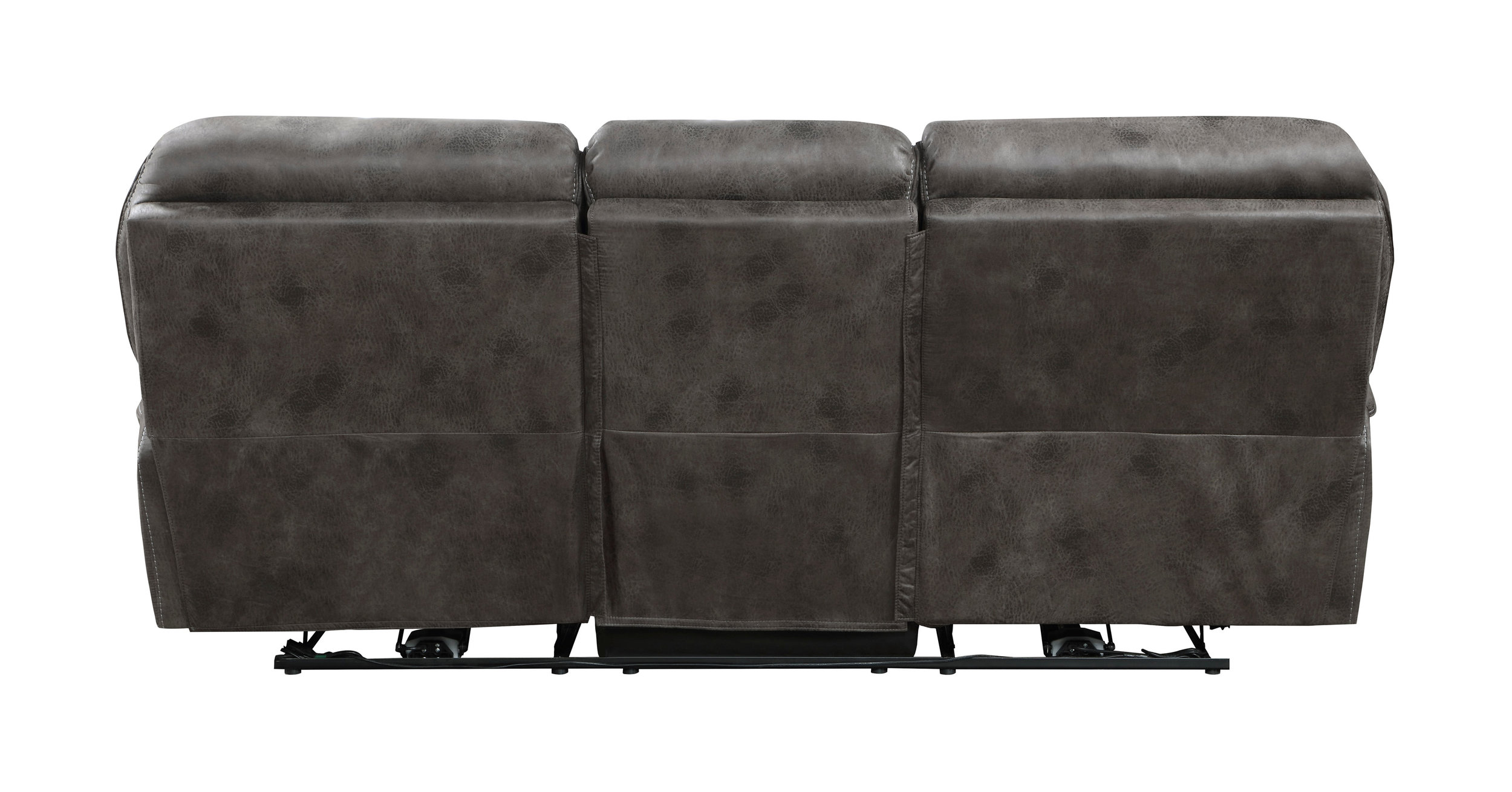 Proctor Microfiber Power Double Reclining Sofa