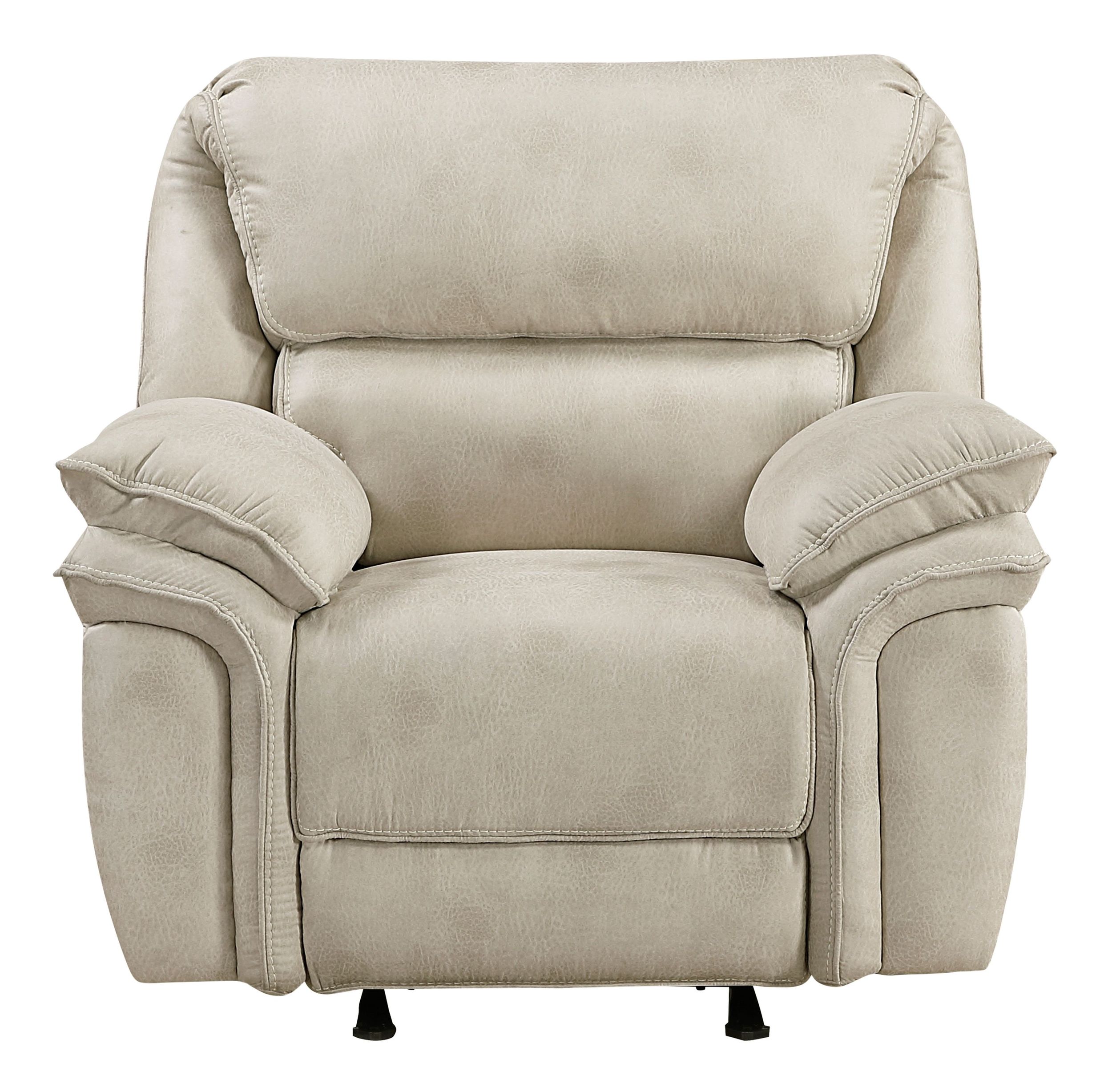 Proctor Microfiber Double Reclining Living Room Set