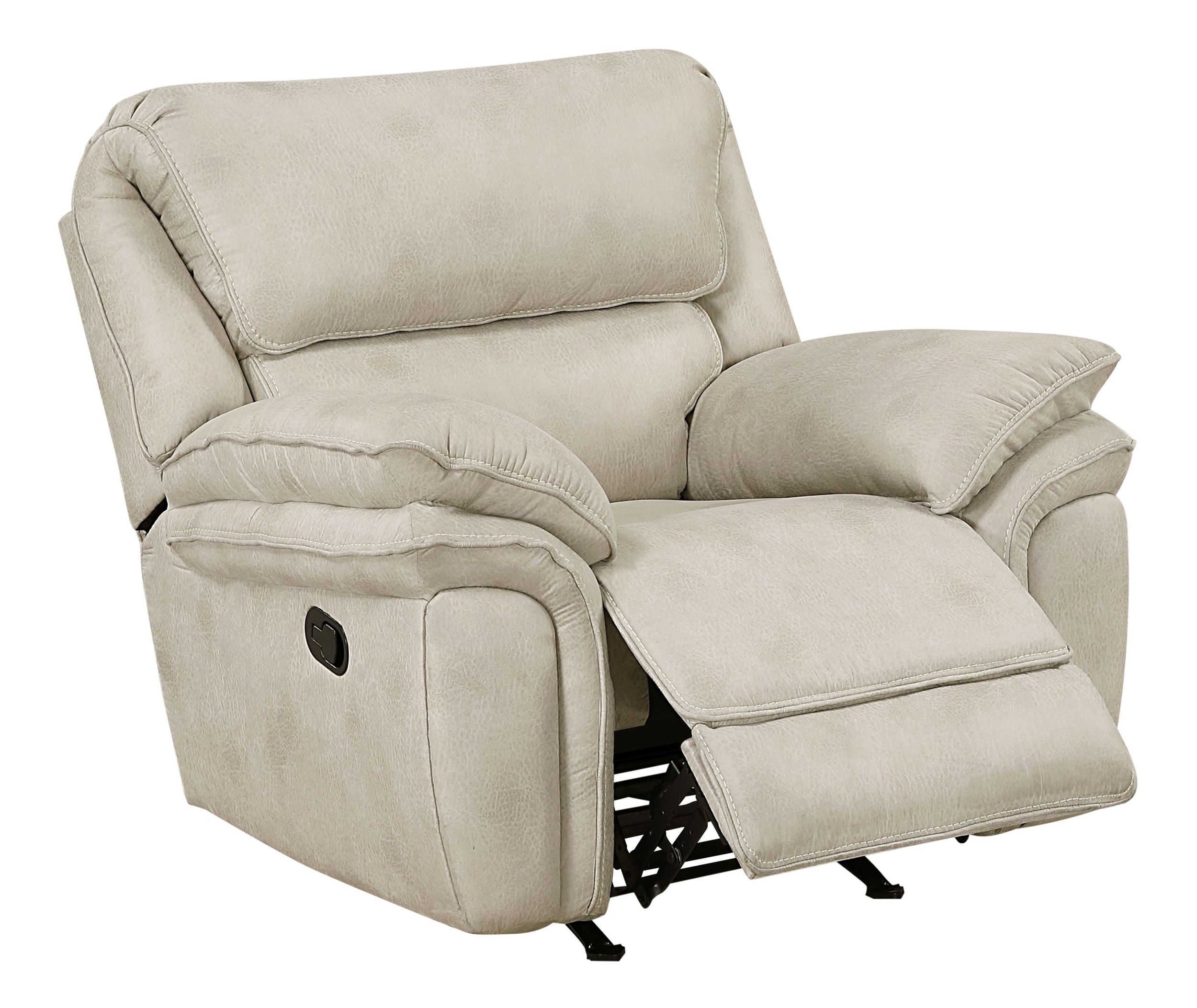 Proctor Microfiber Double Reclining Living Room Set