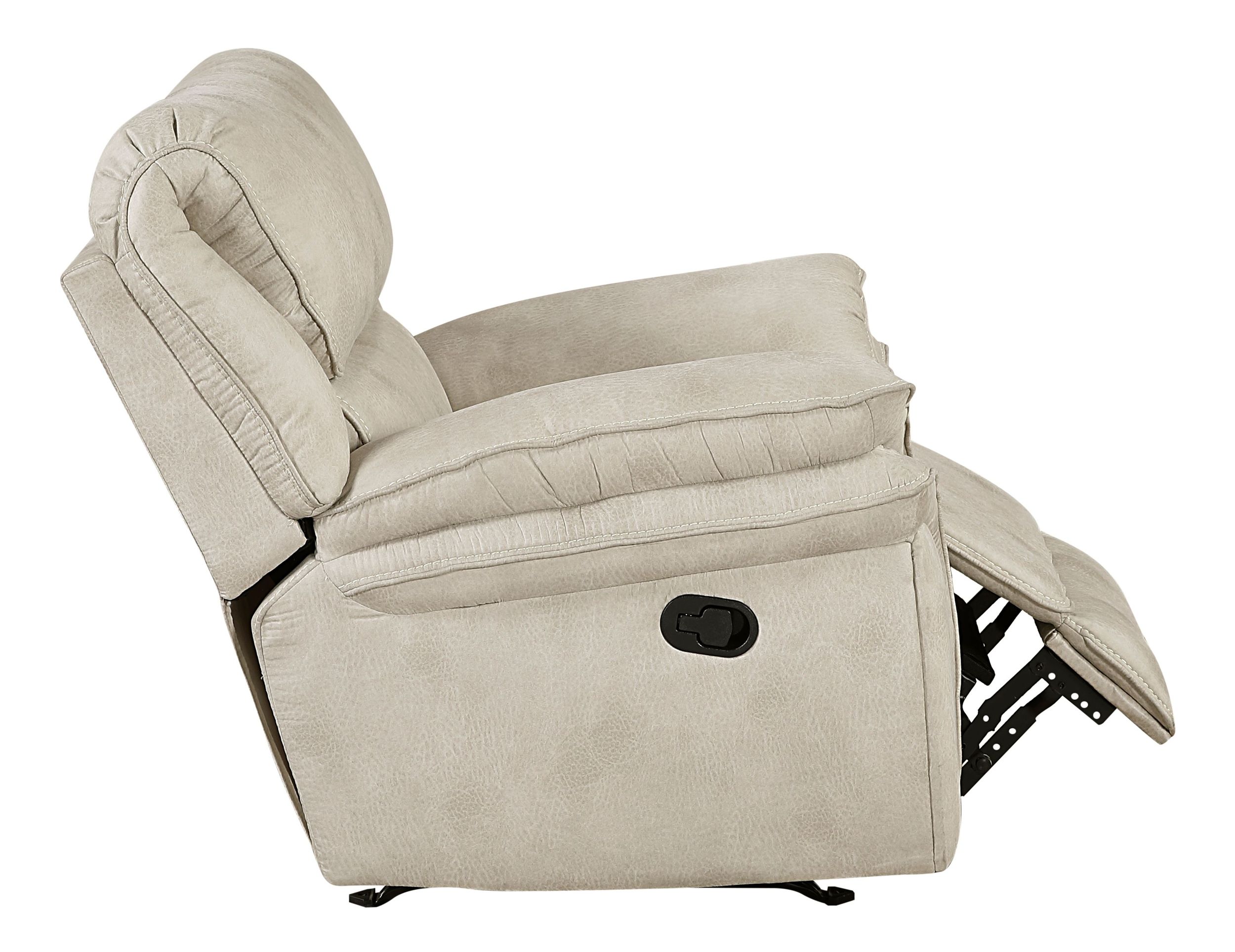 Proctor Microfiber Double Reclining Living Room Set