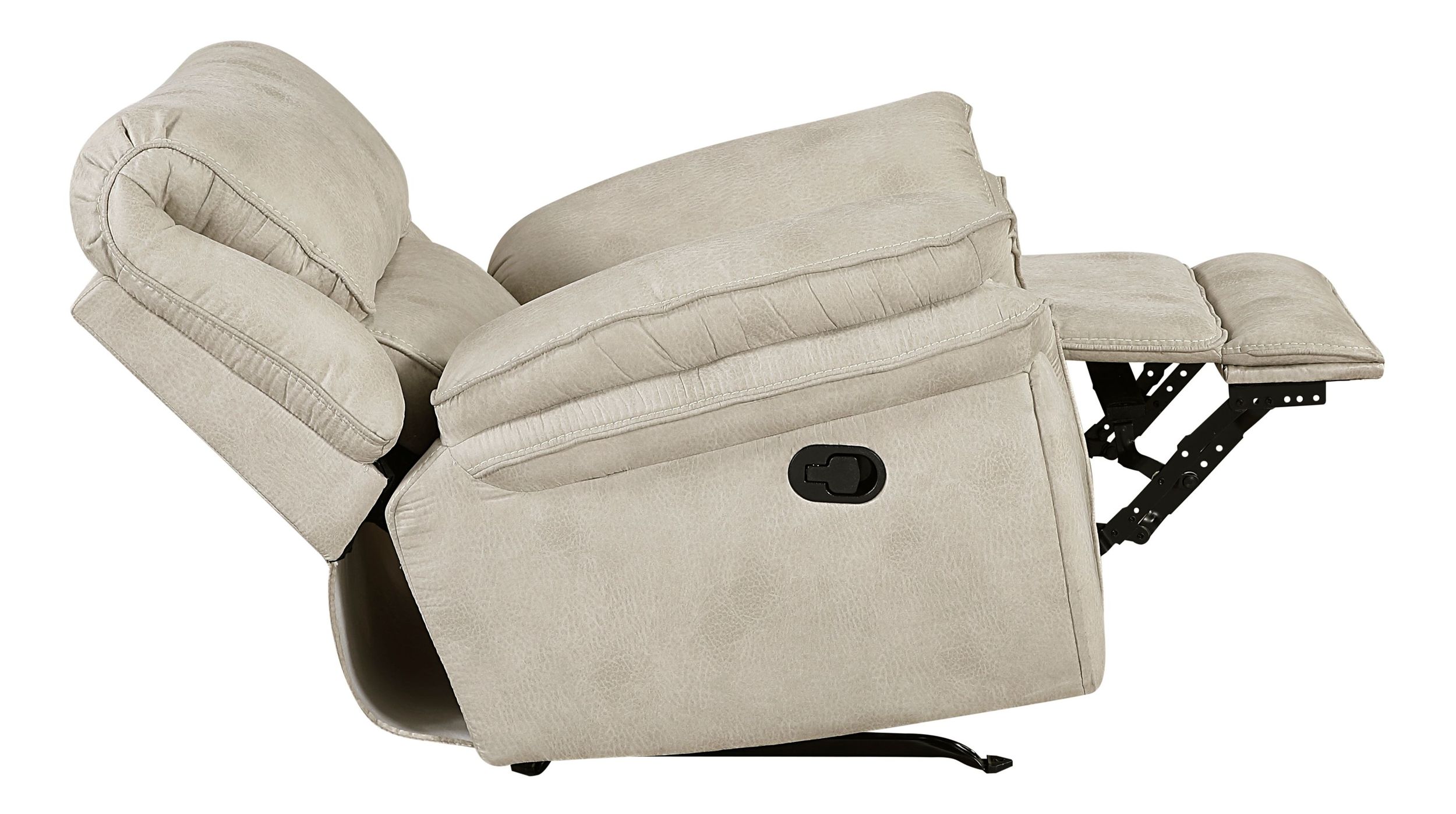 Proctor Microfiber Double Reclining Living Room Set