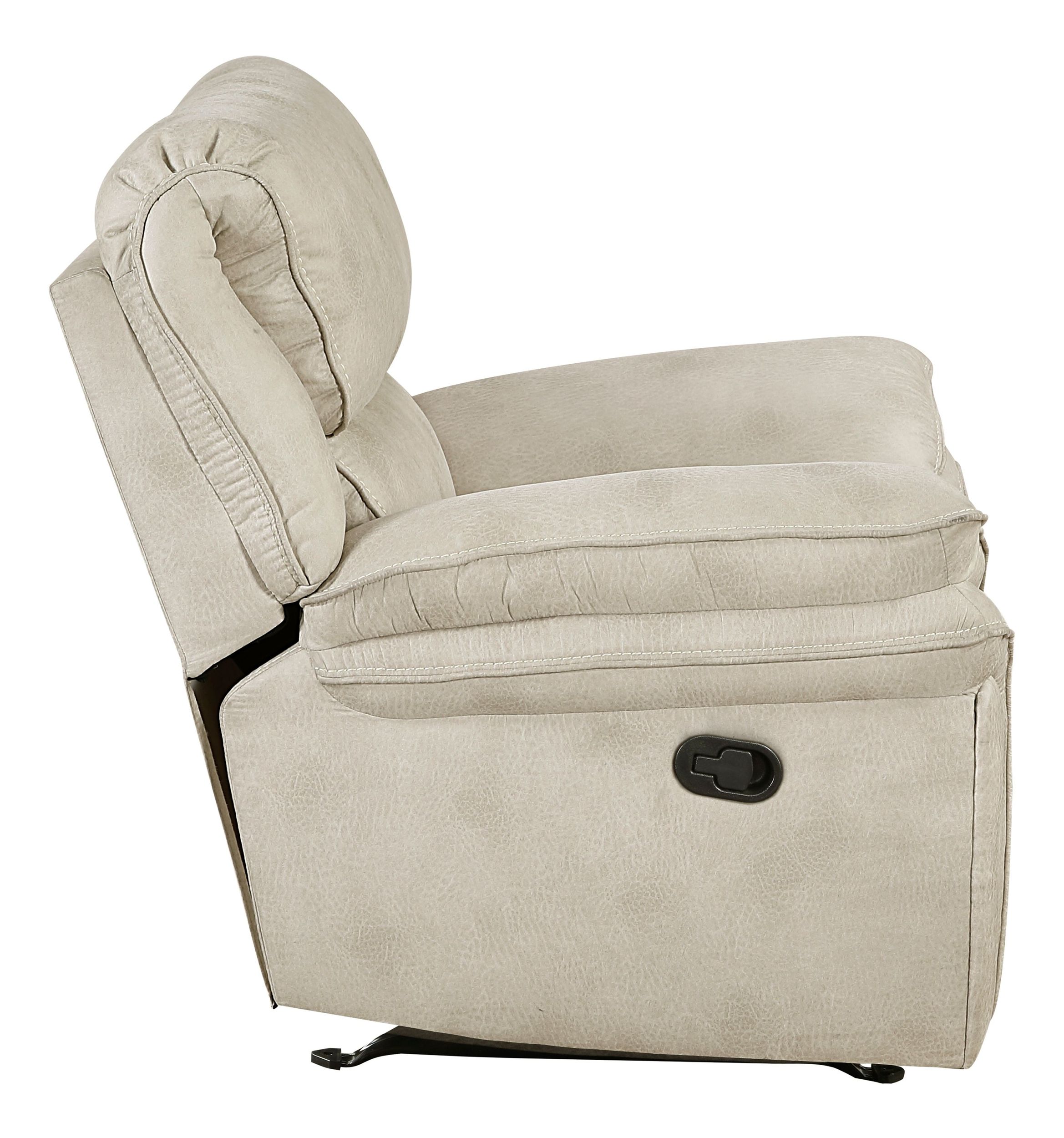 Proctor Microfiber Double Reclining Living Room Set