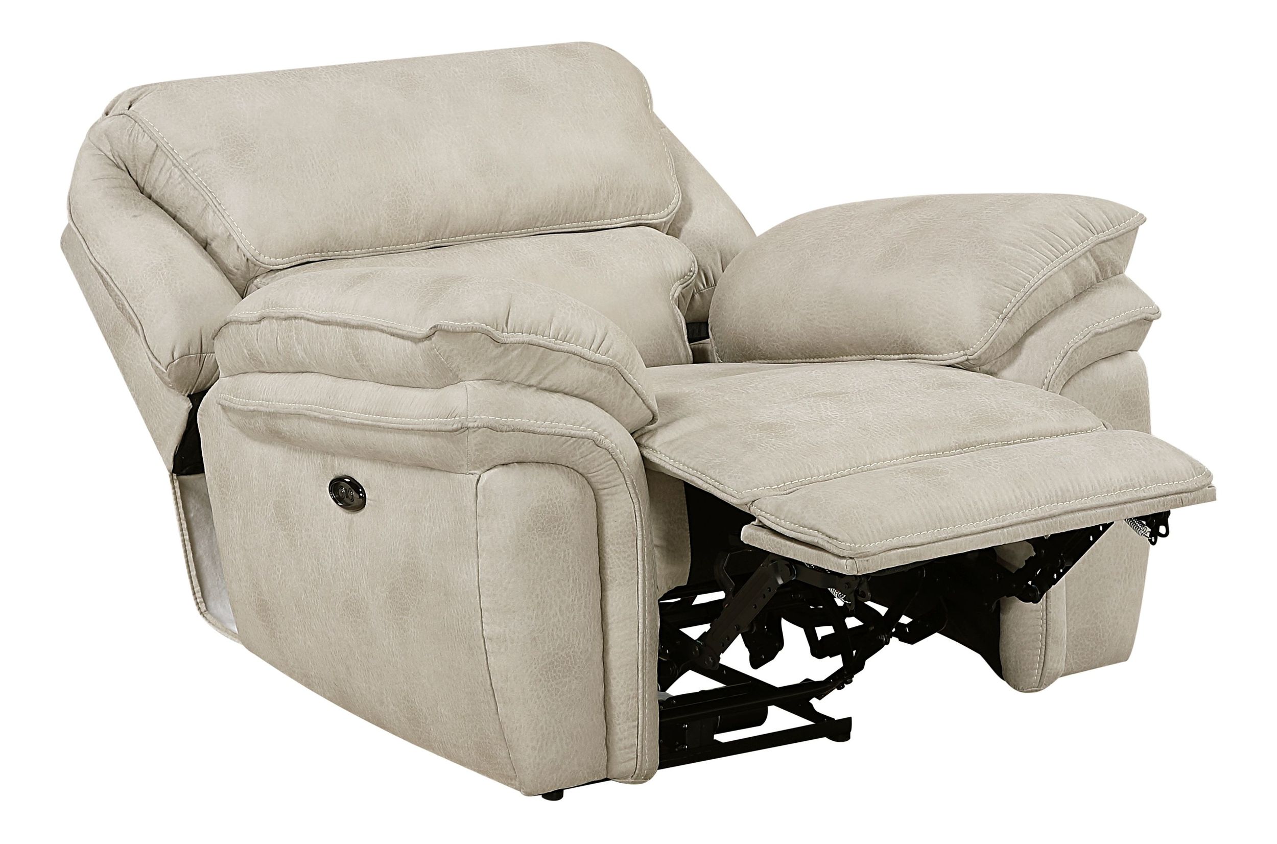Proctor Microfiber Power Double Reclining Living Room Set