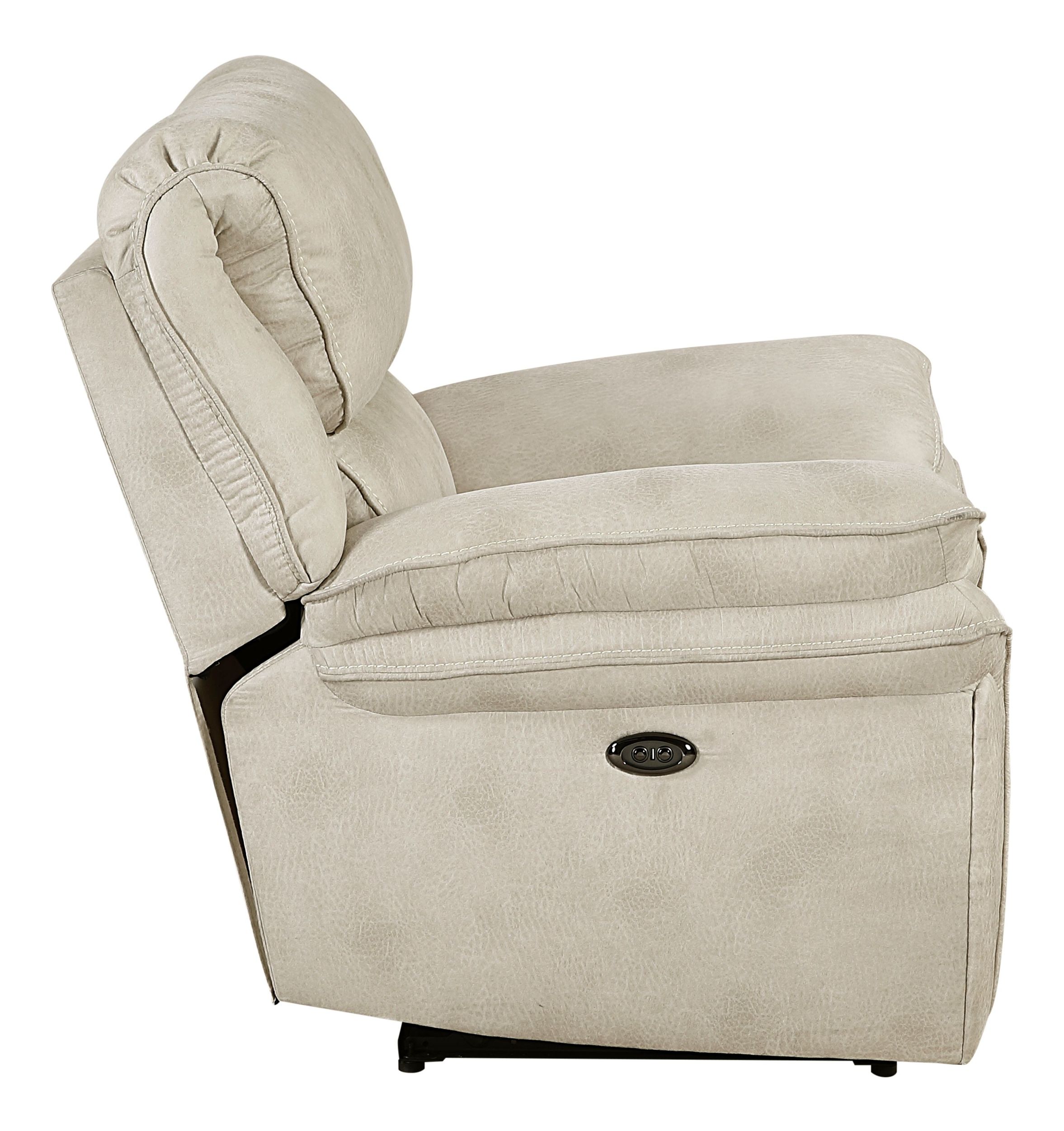 Proctor Microfiber Power Double Reclining Living Room Set