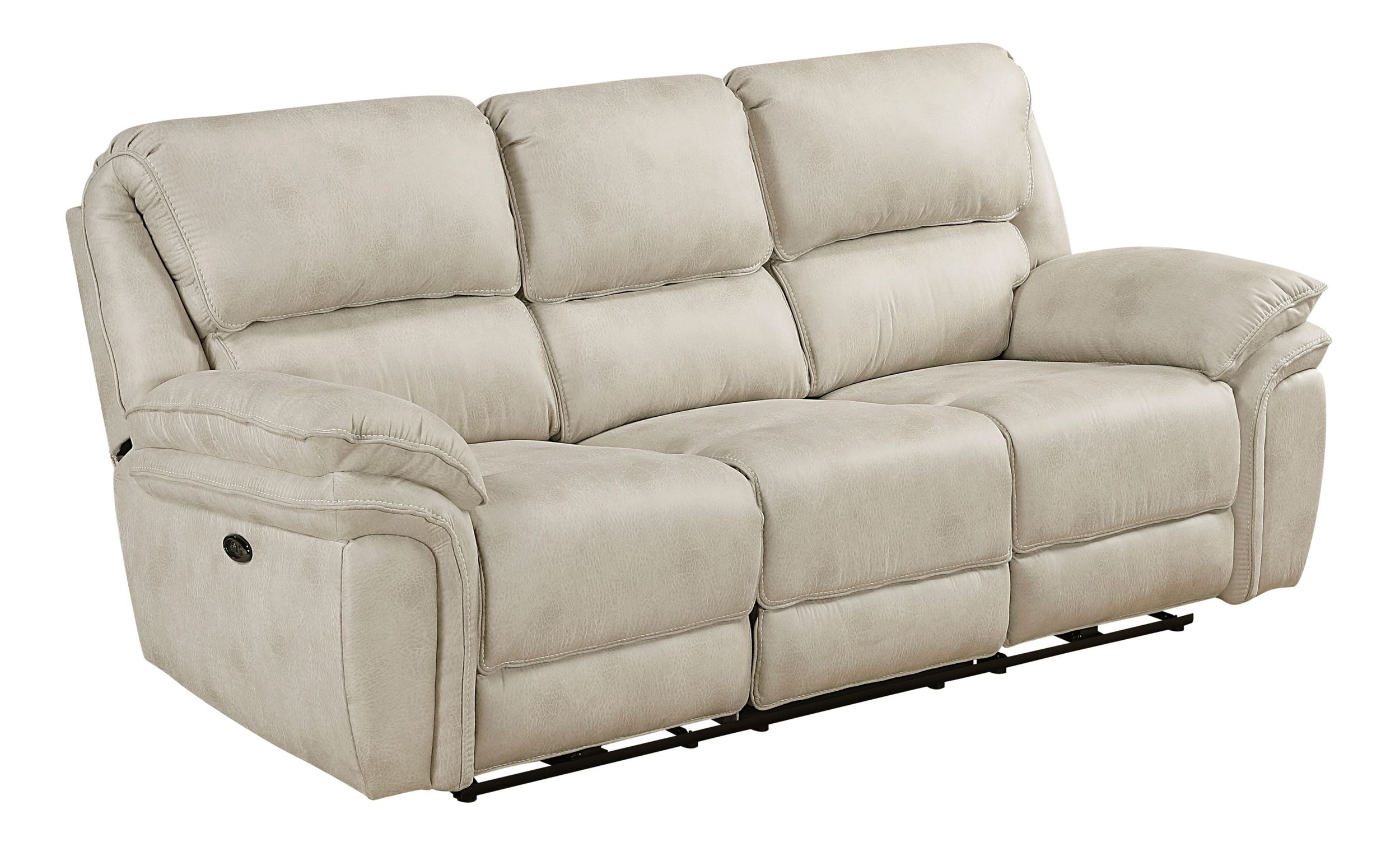 Proctor Microfiber Power Double Reclining Living Room Set