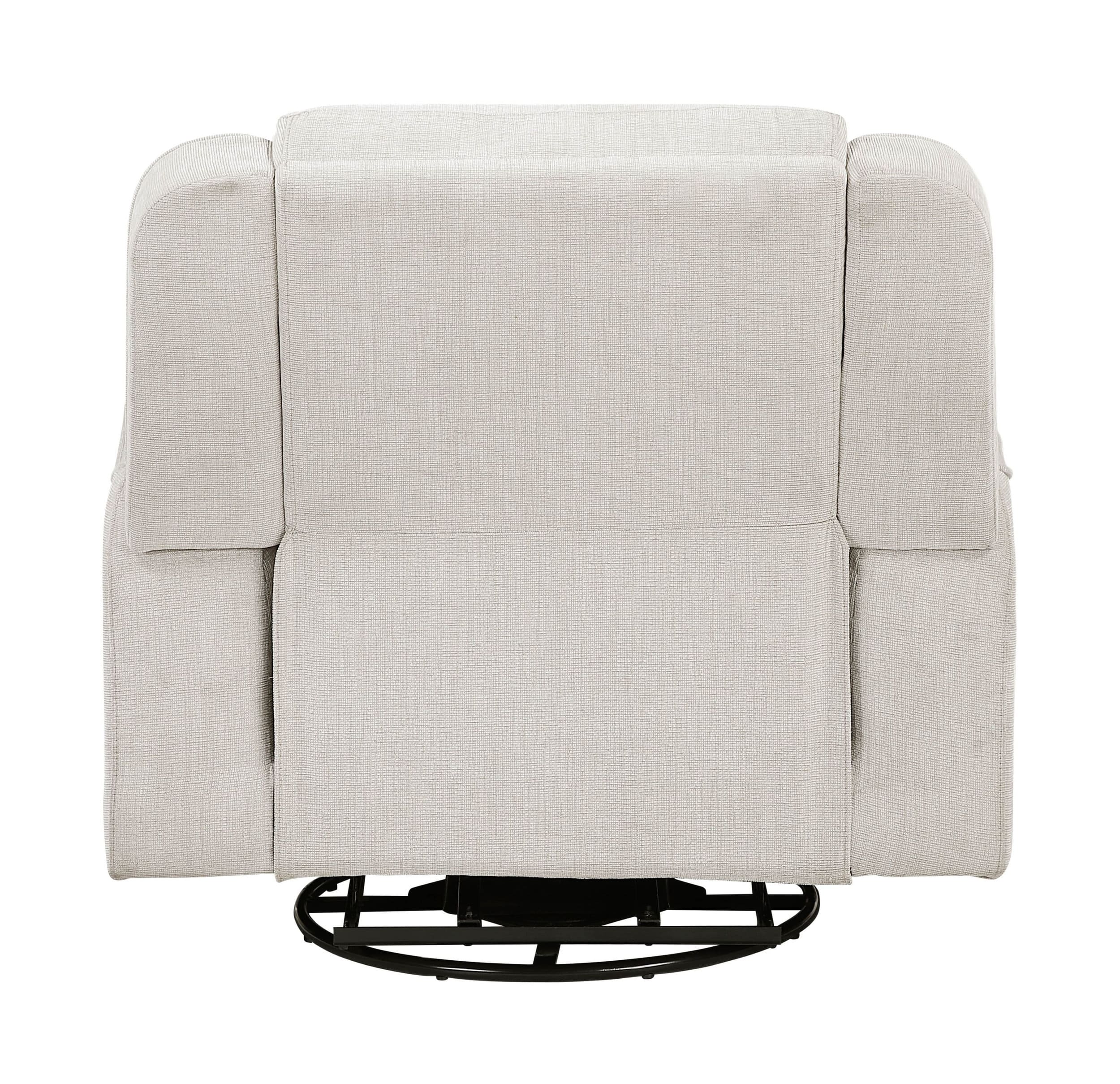 Monterey Chenille Swivel Reclining Chair